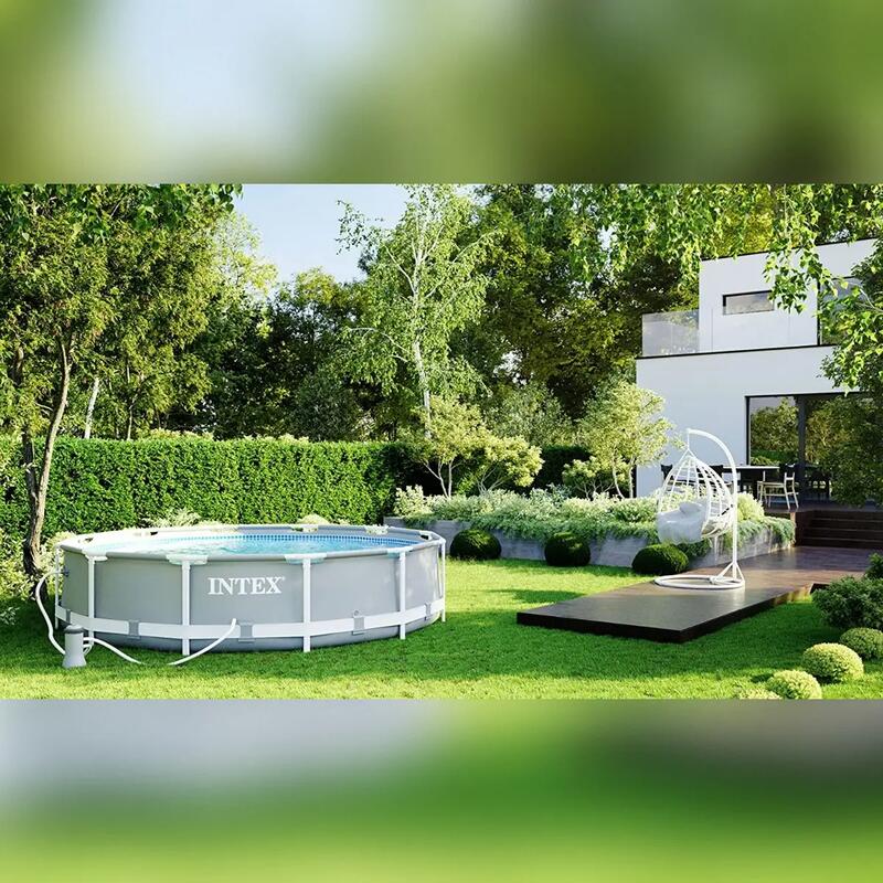 İntex 26712 366x76cm Premium Prefabrik Havuz Seti 220v Filtreli