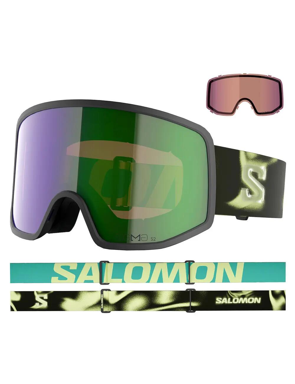 Lyžařské brýle SALOMON SENTRY PRO S SIGMA černé + náhradní sklo ONE SIZE 2/3