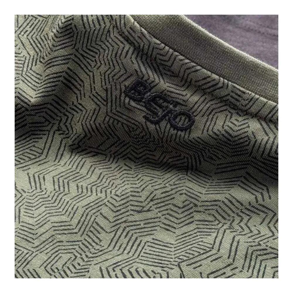 Tshirt Motif/style Bicolore Enfant (Noir / Vert) 5/5