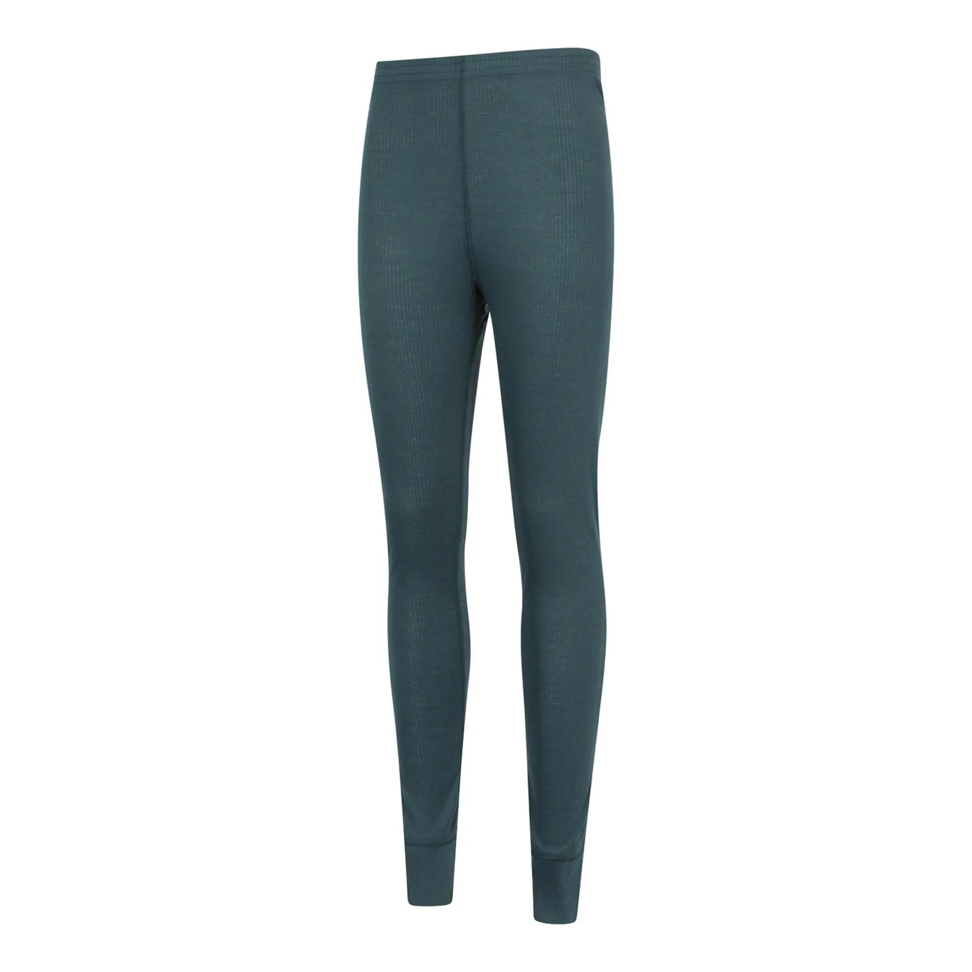 Womens/Ladies Talus Base Layer Bottoms (Dark Green) 3/4
