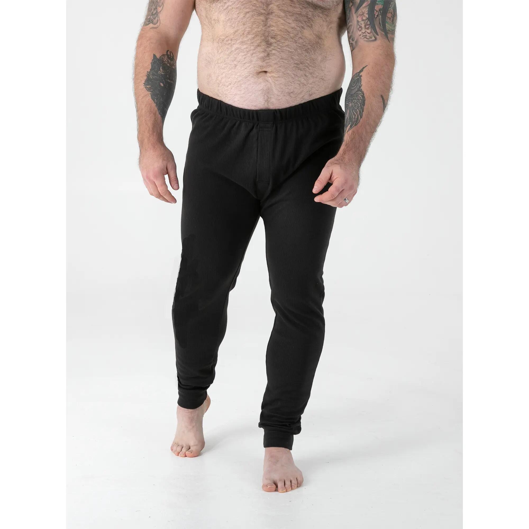 Mutande Lunghe Kingsize Uomo Duke D555 Boston Nero 6/6