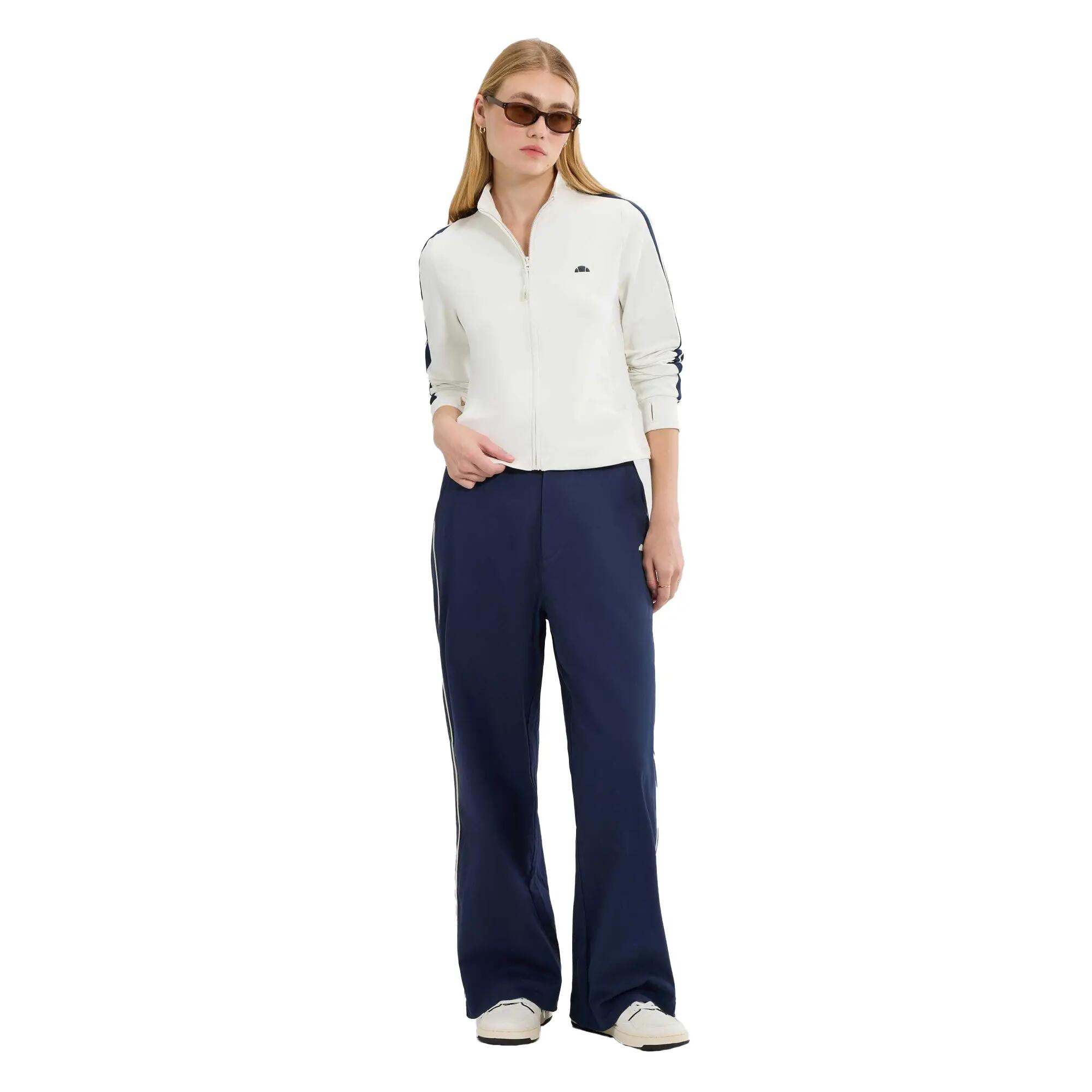 Giacca Da Tuta Cerniera Su Intera Lunghezza Donna Ellesse Banff Bianco Spento 5/5