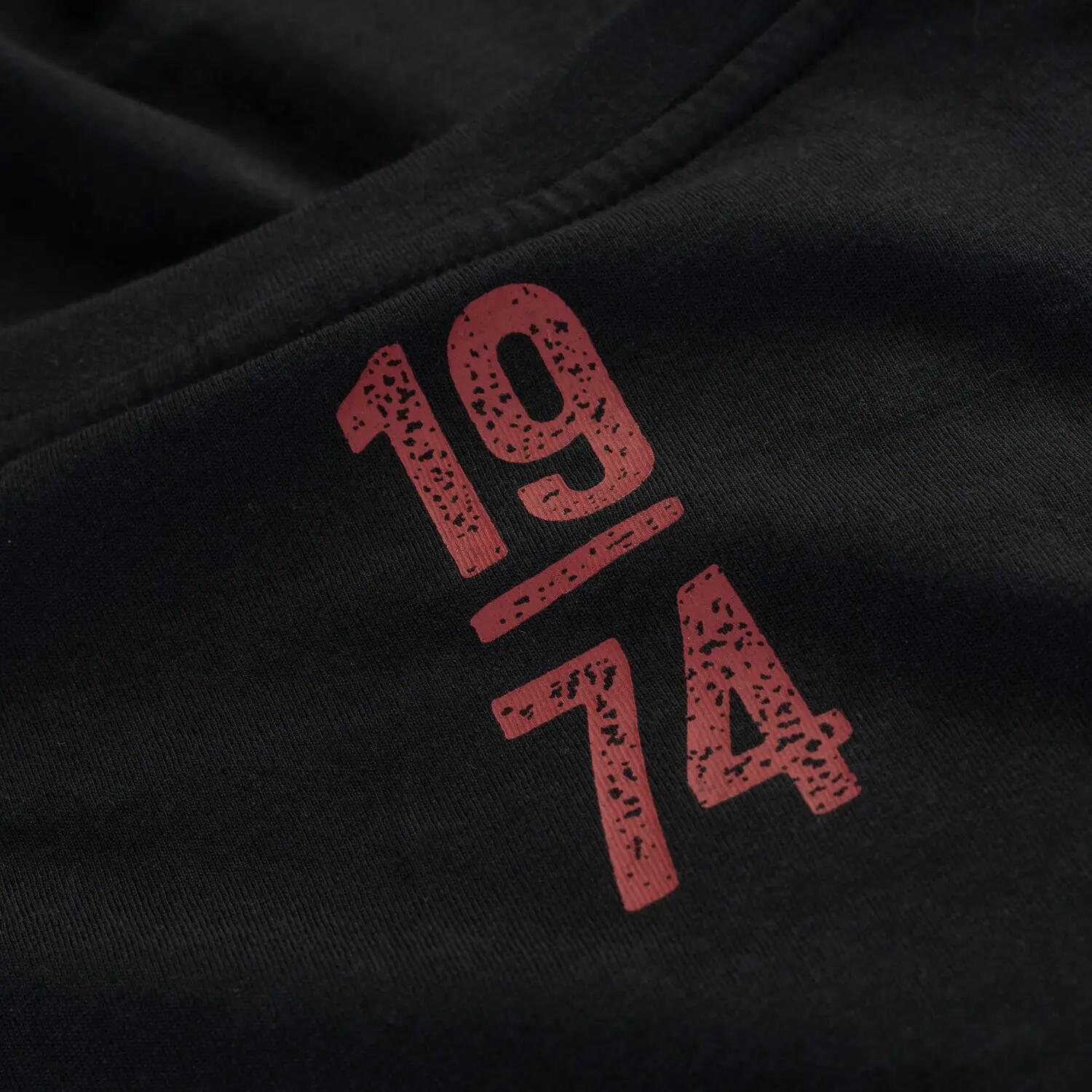 Heren Rawal Tshirt met korte mouwen (Zwart) 6/6