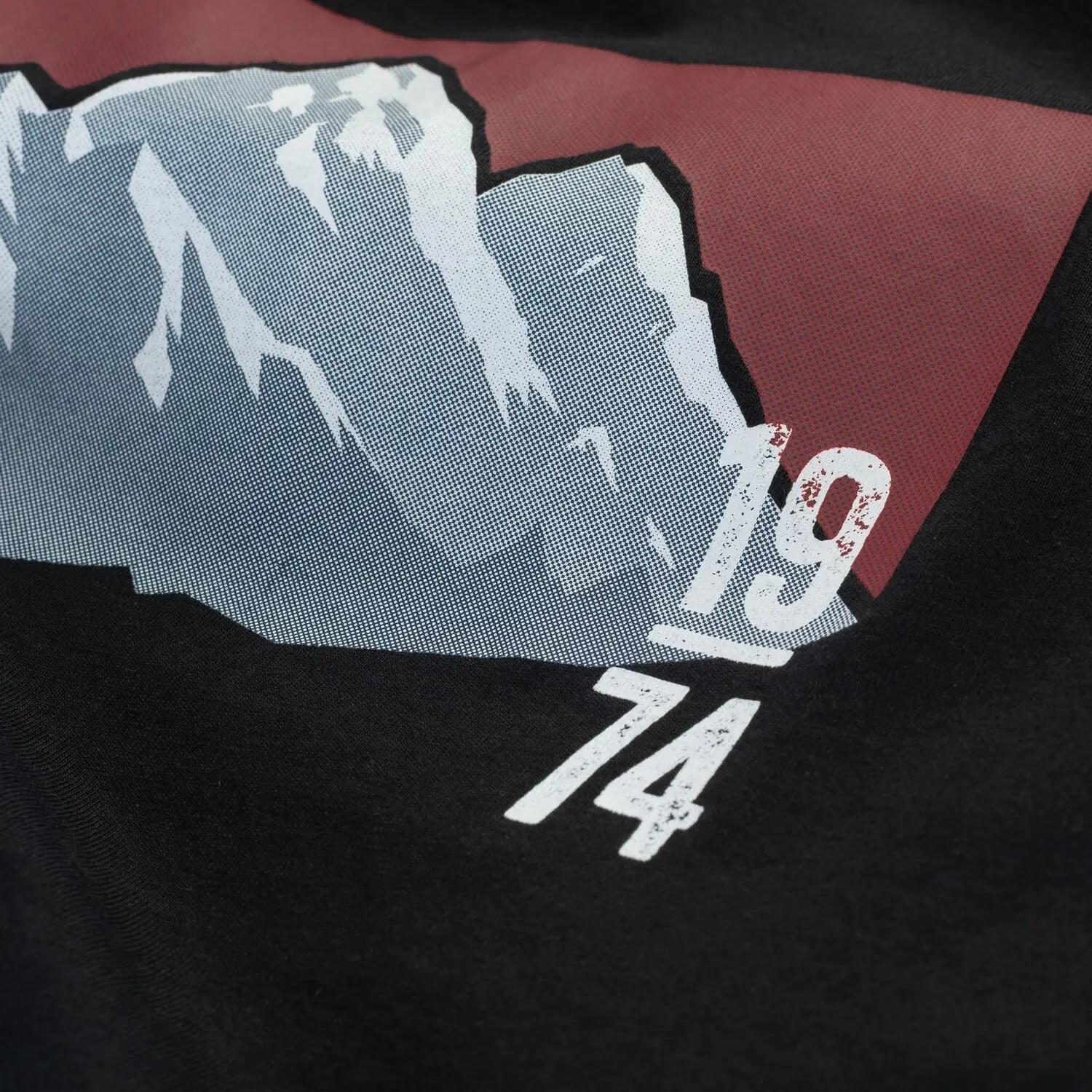 Heren Rawal Tshirt met korte mouwen (Zwart) 5/6