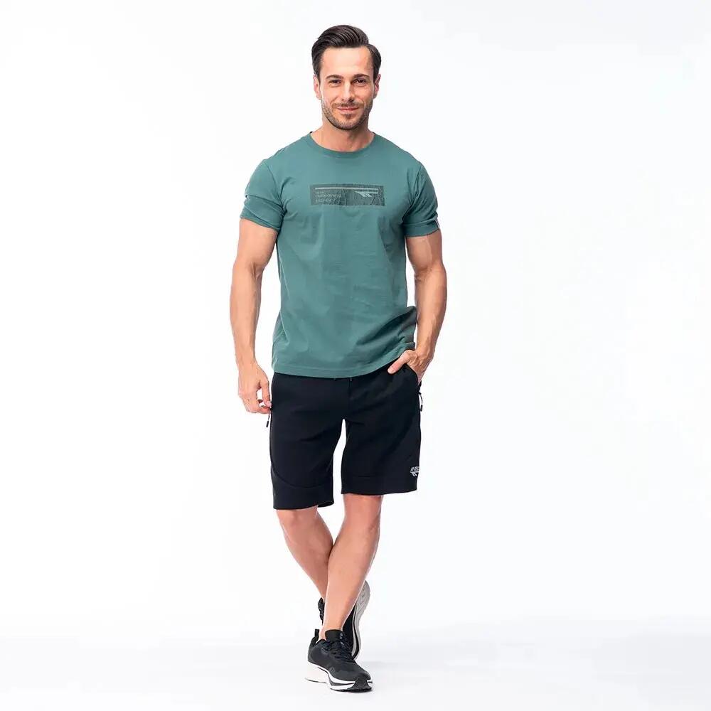 Tshirt HAMILONI Homme (Vert Sarcelle Foncé) 5/5