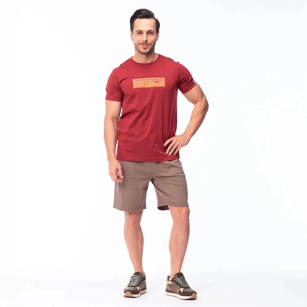 Camiseta Hamiloni para Hombre Merlot 5/5