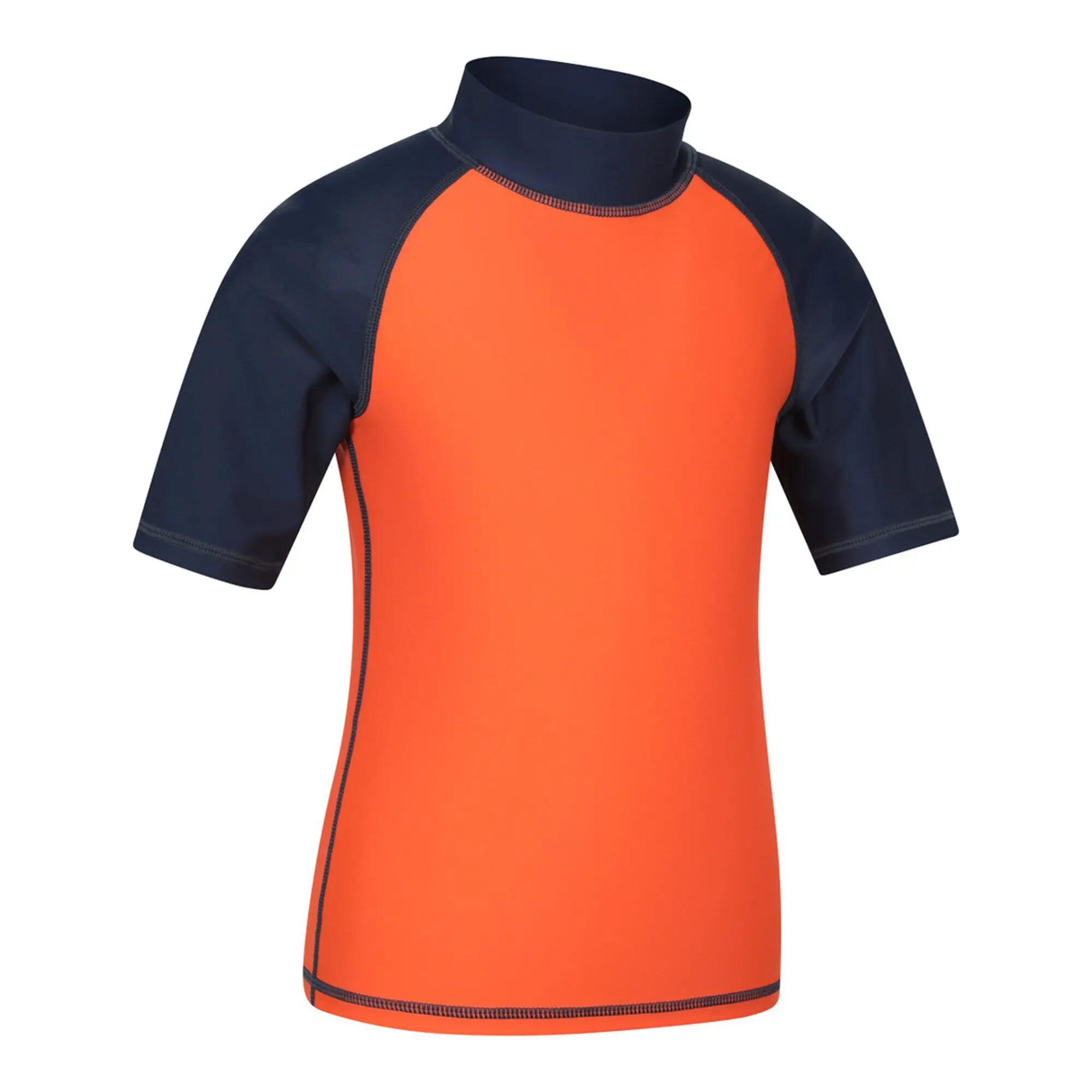 Haut De Natation Enfant (Orange Foncé) 5/5