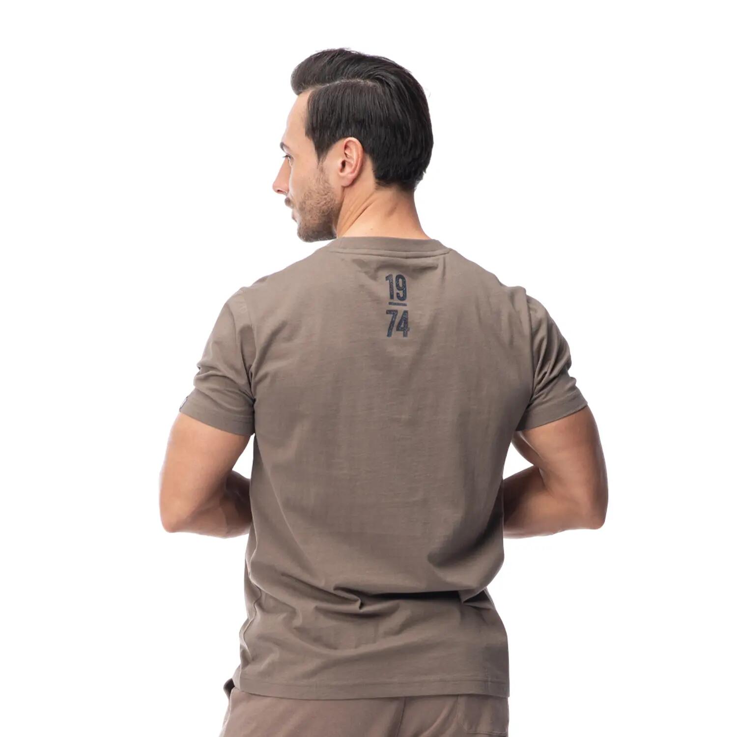 Maglietta Maniche Corte Uomo Hi-Tec Rawal Stracciatella 5/6