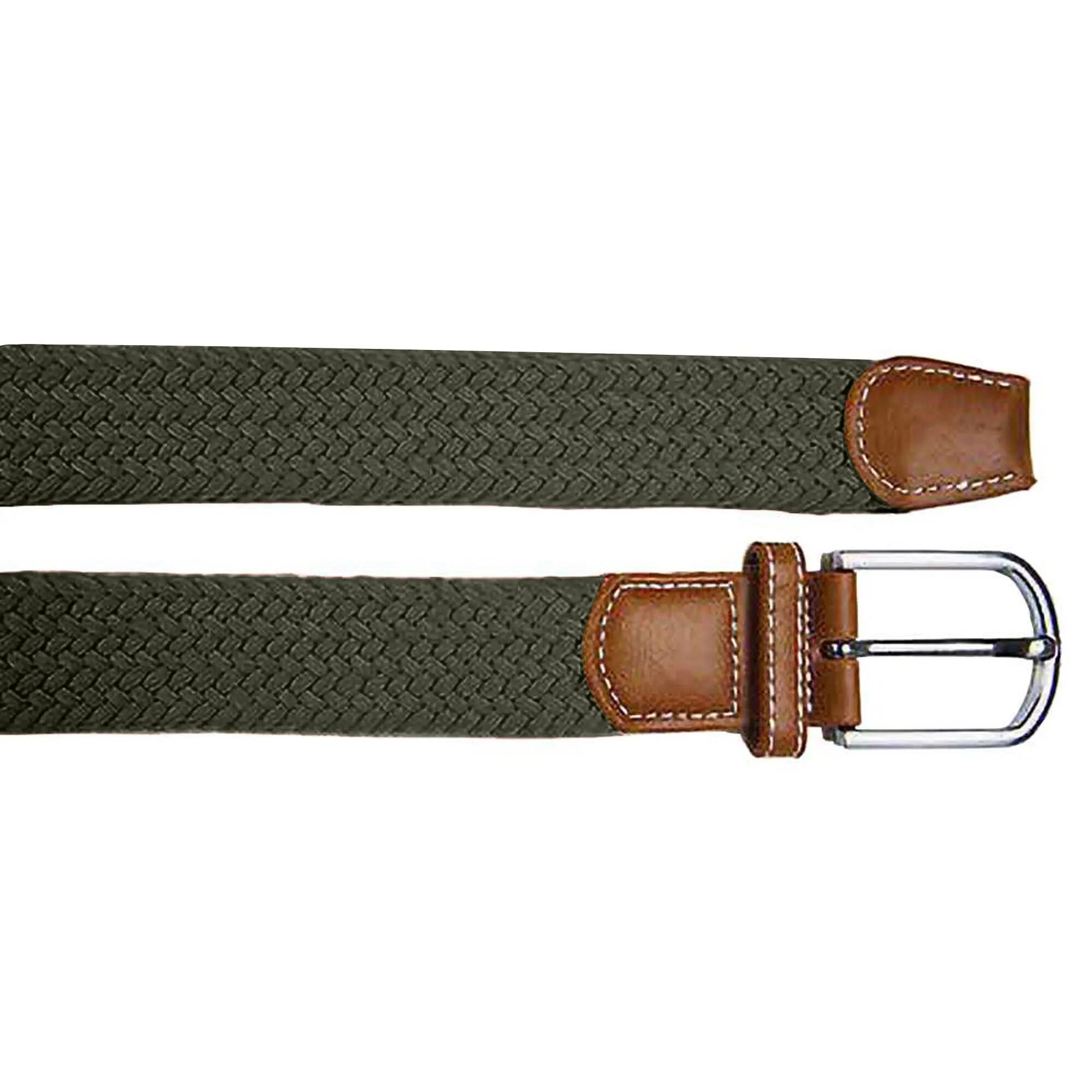 Stretch Gürtel Herren Oliv 2/2