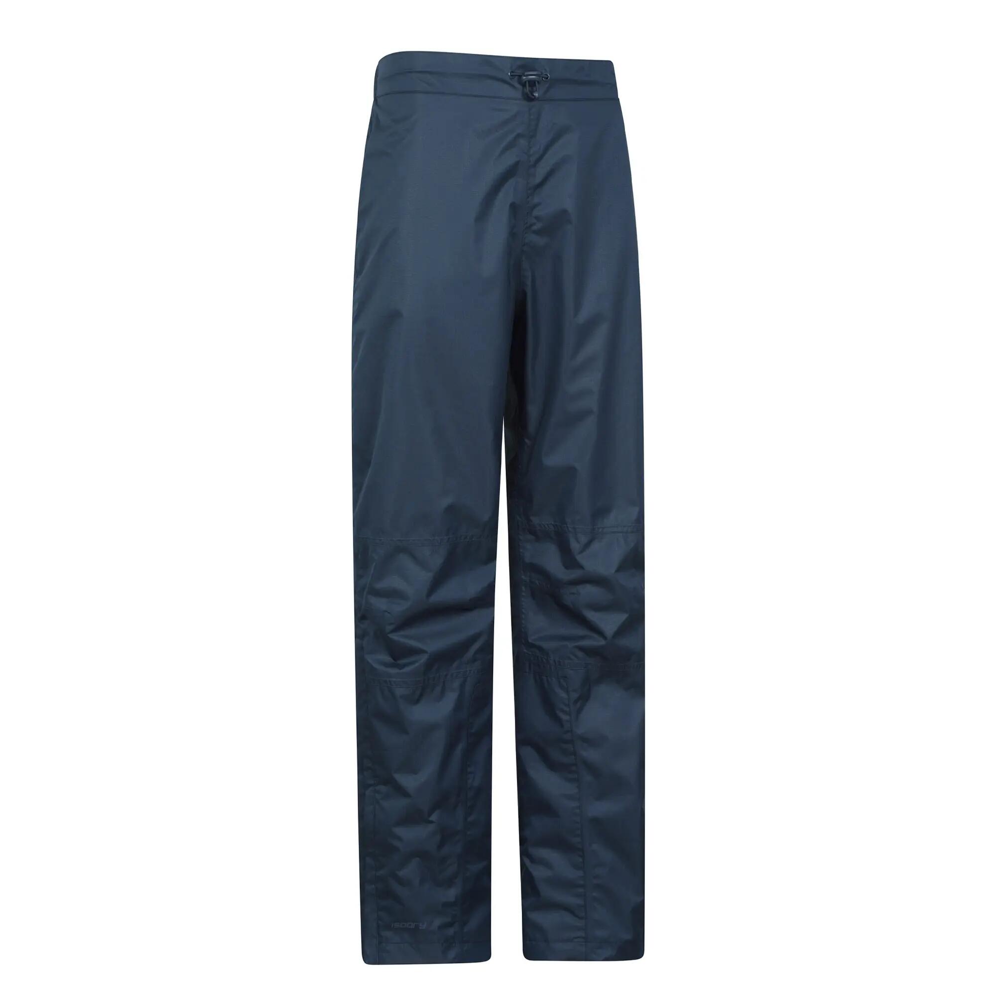 Pantaloni Impermeabile Donna Mountain Warehouse Spray Blu Navy 4/4