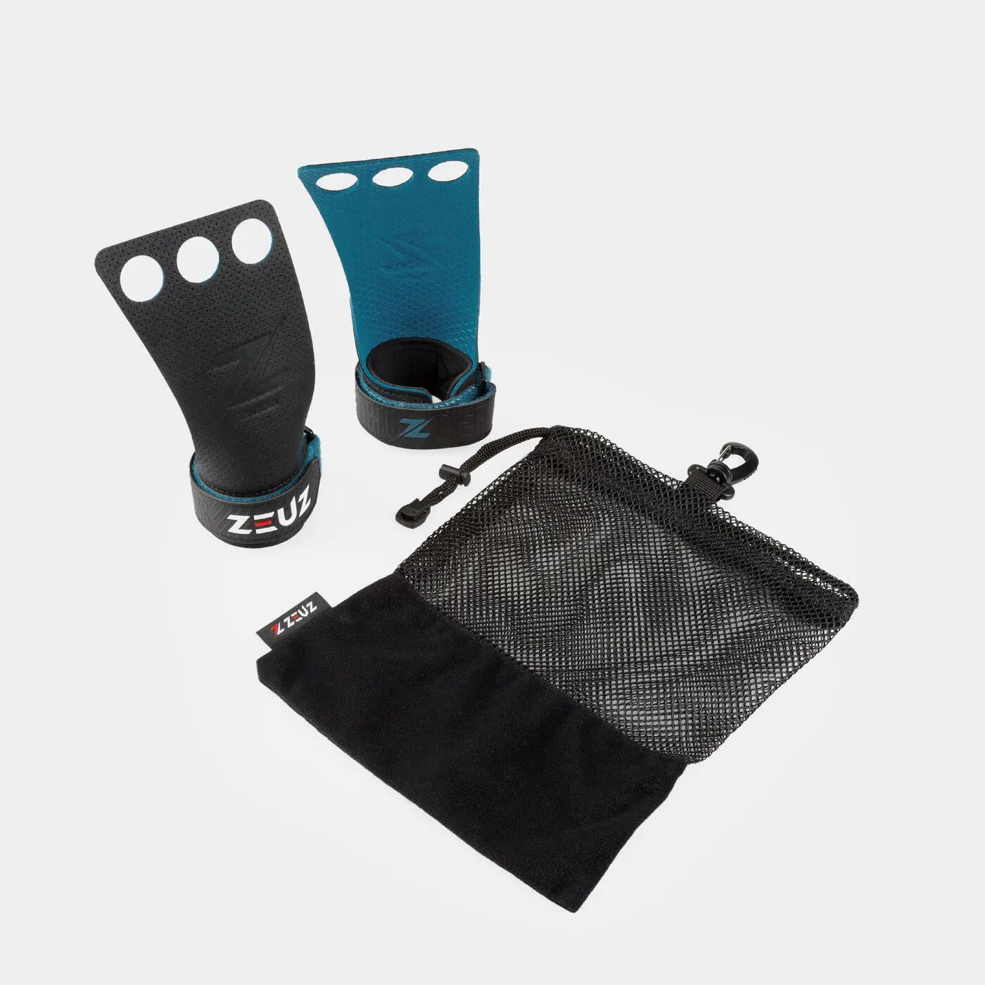 Conjunto de 3 pares de meias ZEUZ – Cinza, branca e preta – Tamanho pequeno 4/7