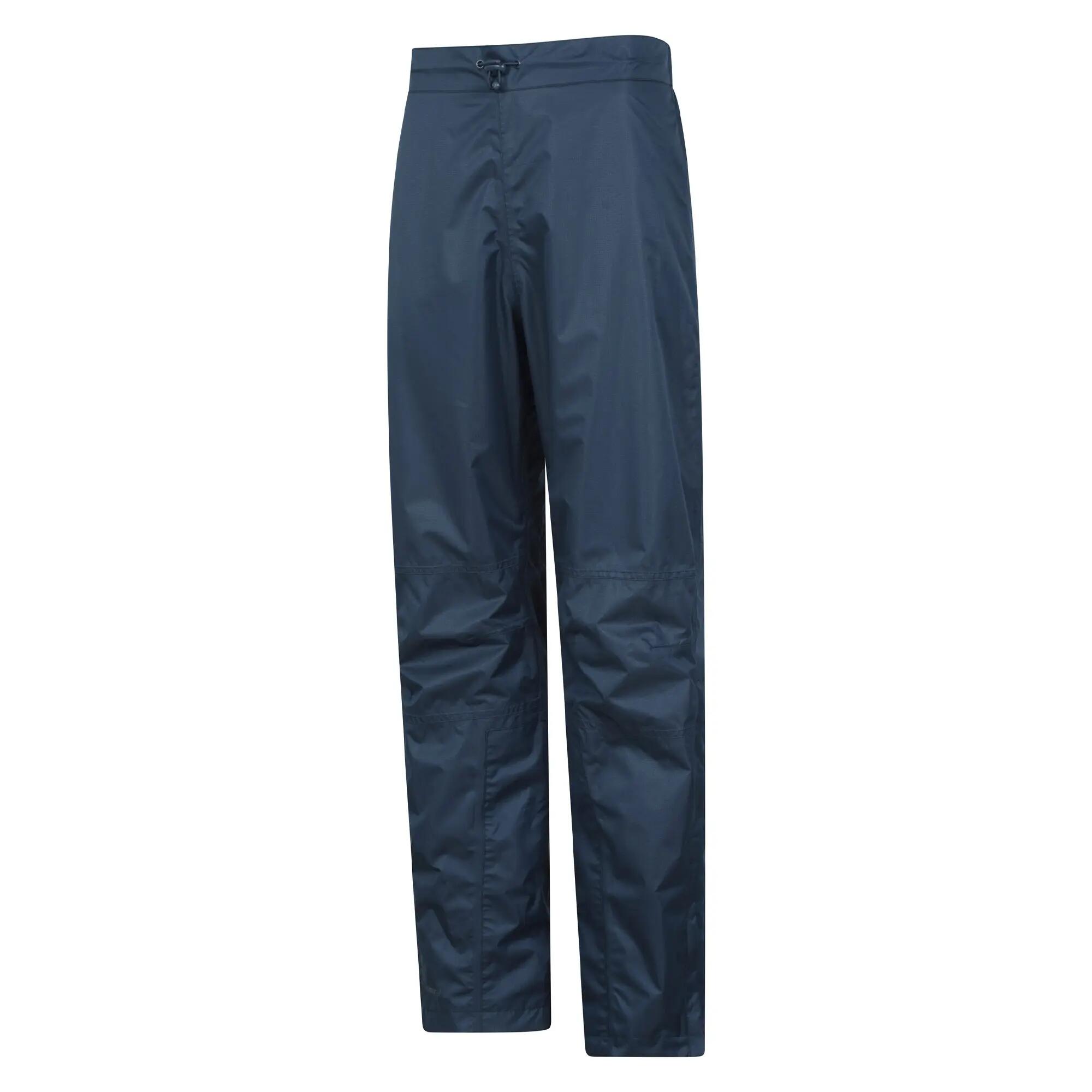 Pantaloni Impermeabile Donna Mountain Warehouse Spray Blu Navy 3/4