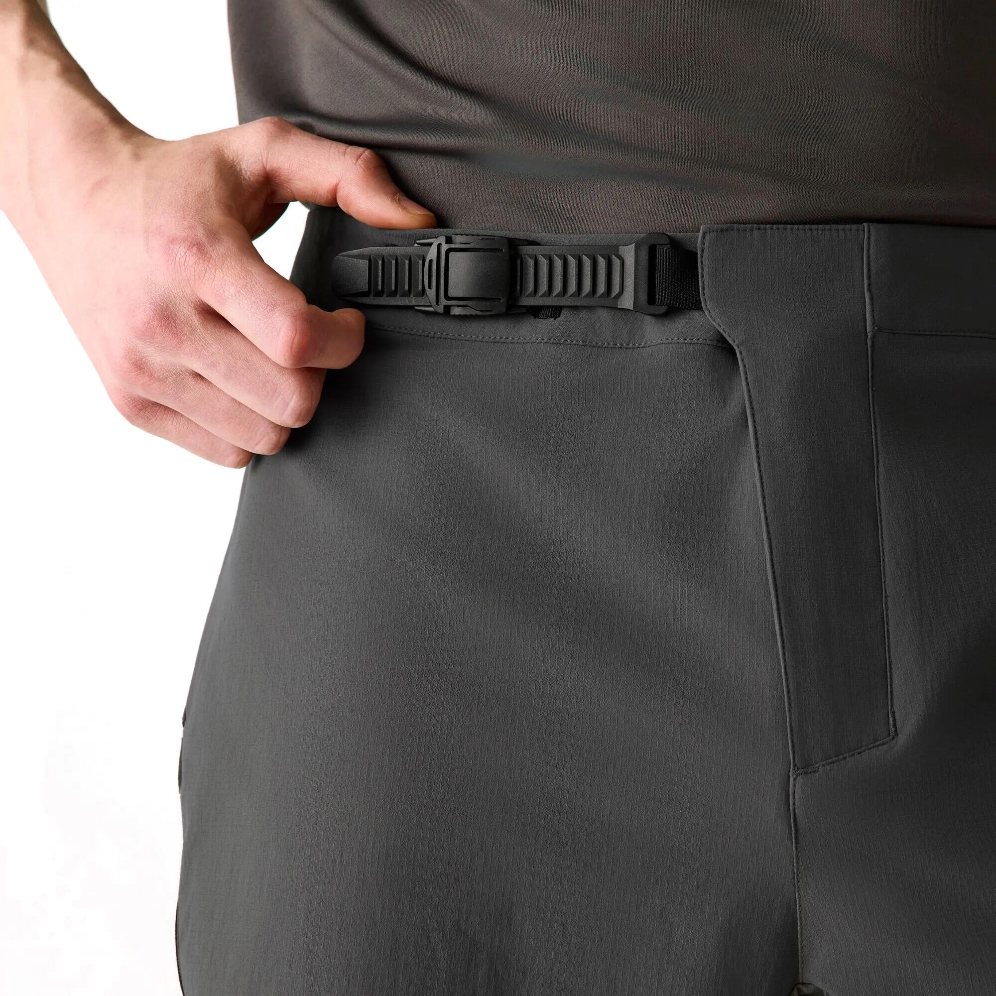 Short De Cyclisme Uni DESCENT Homme (Anthracite) 2/4