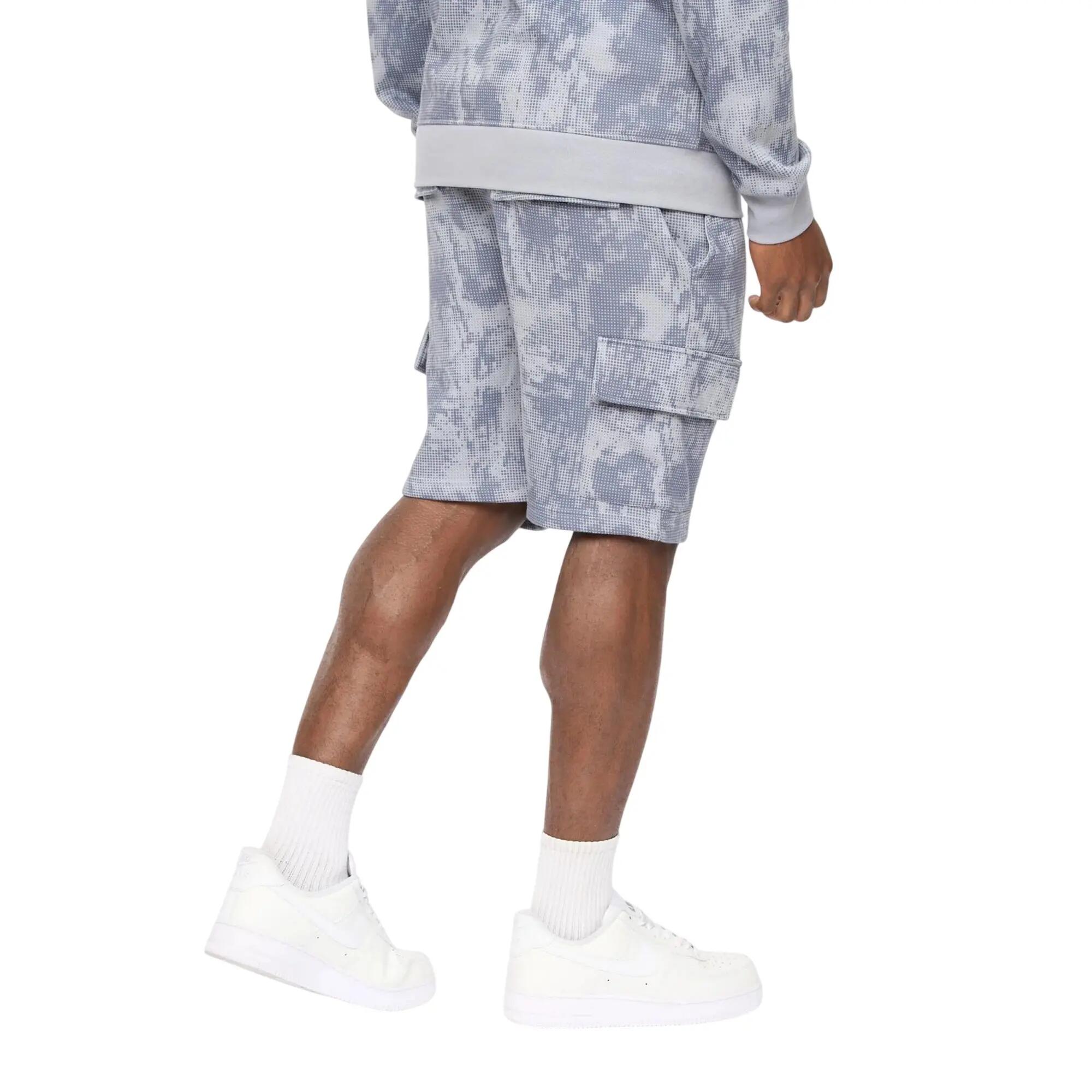 "Bardon" CargoShorts für Herren Helles Stahlgrau Tarnmuster 3/3