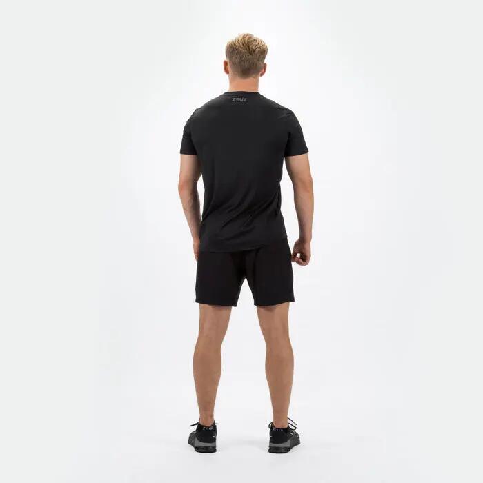 Pantaloncini sportivi da uomo ZEUZ, blu scuro, taglia XL 5/7