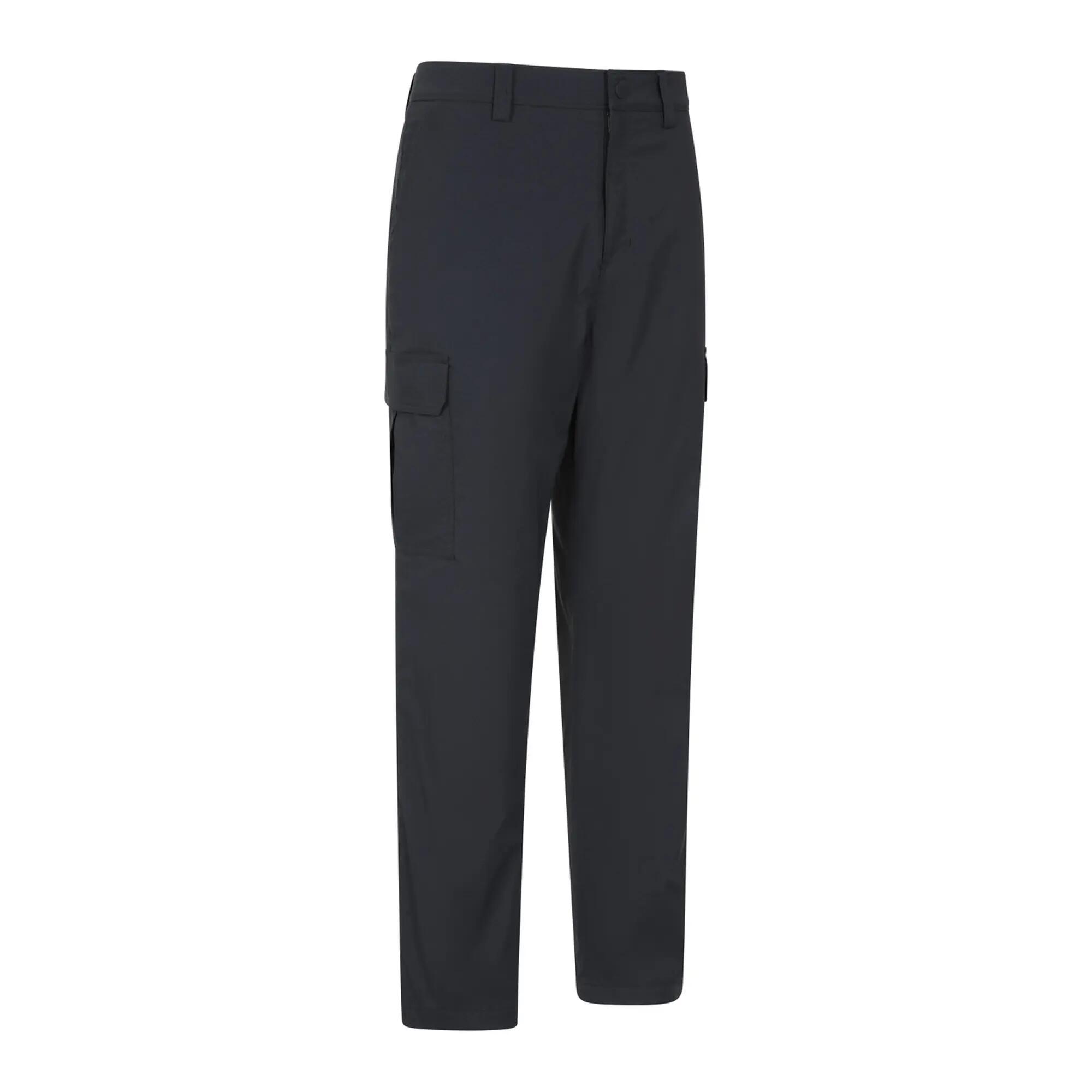 Pantalone Foderata In Pile Inverno Uomo Mountain Warehouse Delta Nero 4/4