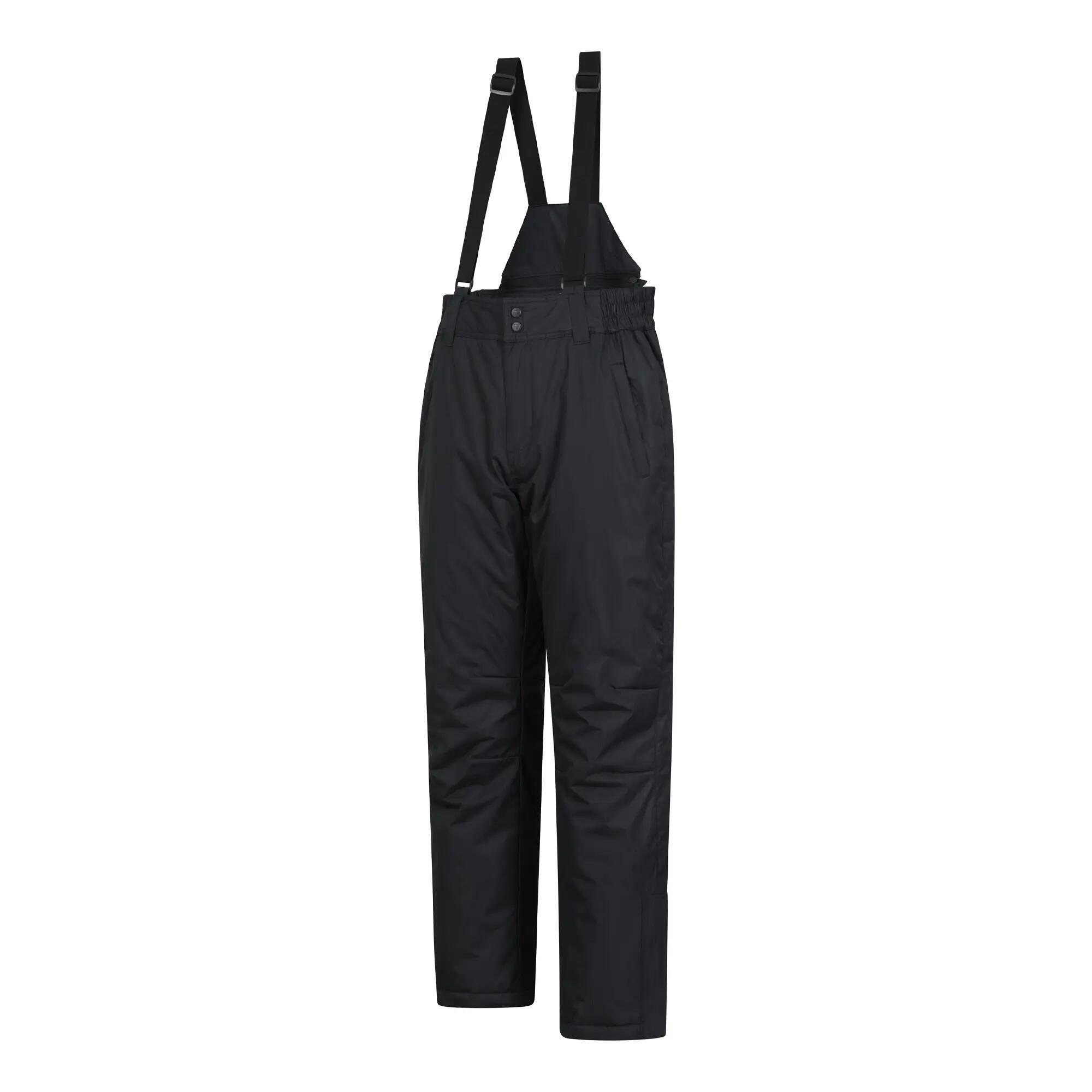 Uomo Pantaloni Da Sci Mountain Warehouse Dusk Nero 3/4