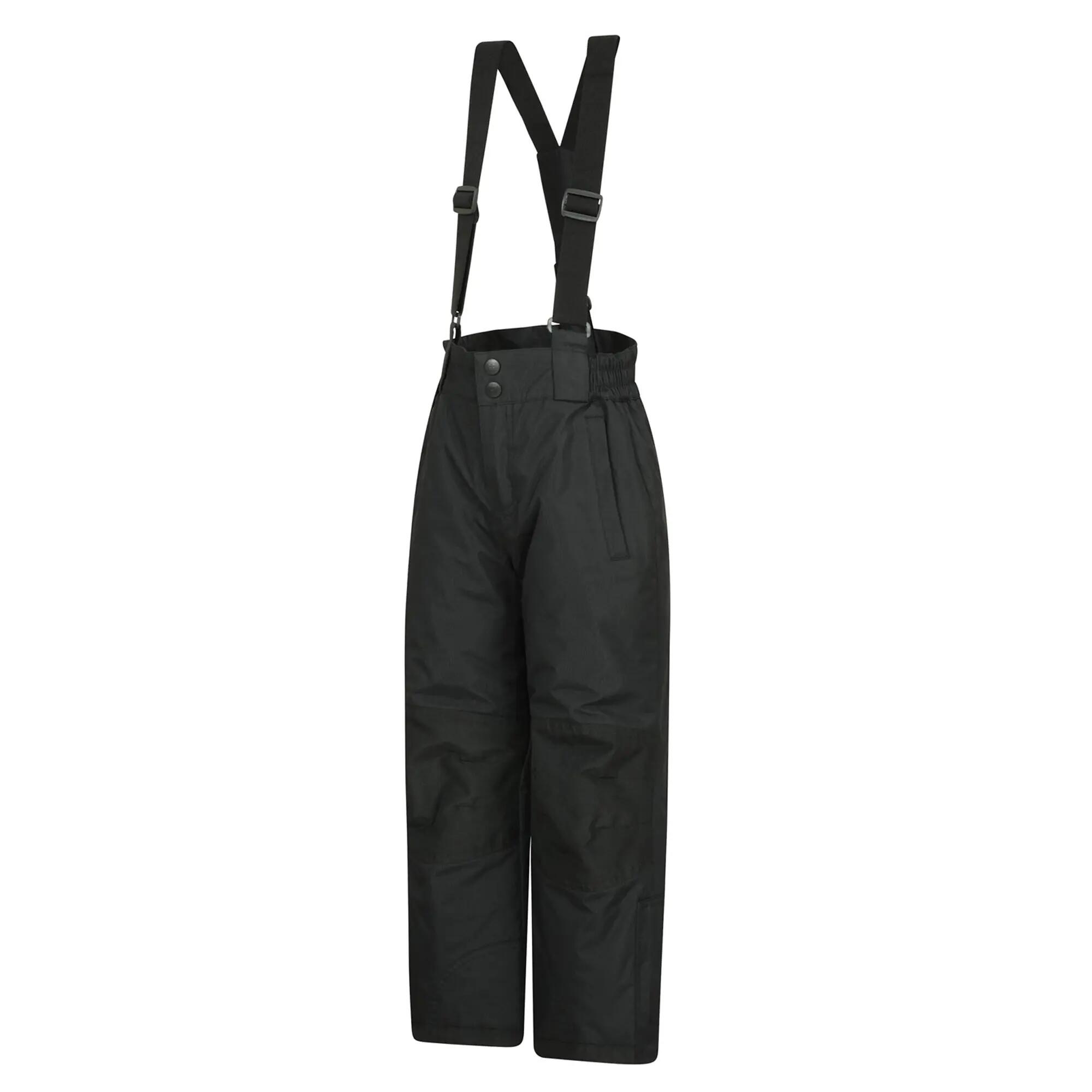 Giacca E Pantaloni Da Sci Camo Set Bambini Mountain Warehouse Nero 4/6