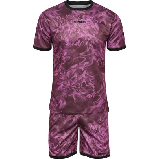 hummel Set hmlBLAZE CLUB 26 GRAPHIC SET KIDS en polyester recyclé –