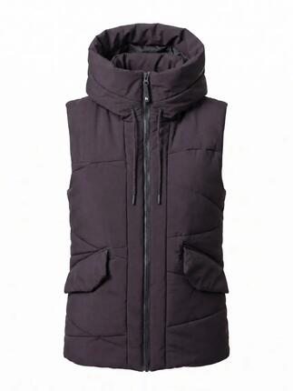 Gilet imperméable et isolant à capuche pour femme « Hannah »