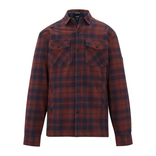 Chemise shacket pour homme Spennith, doublée en polaire