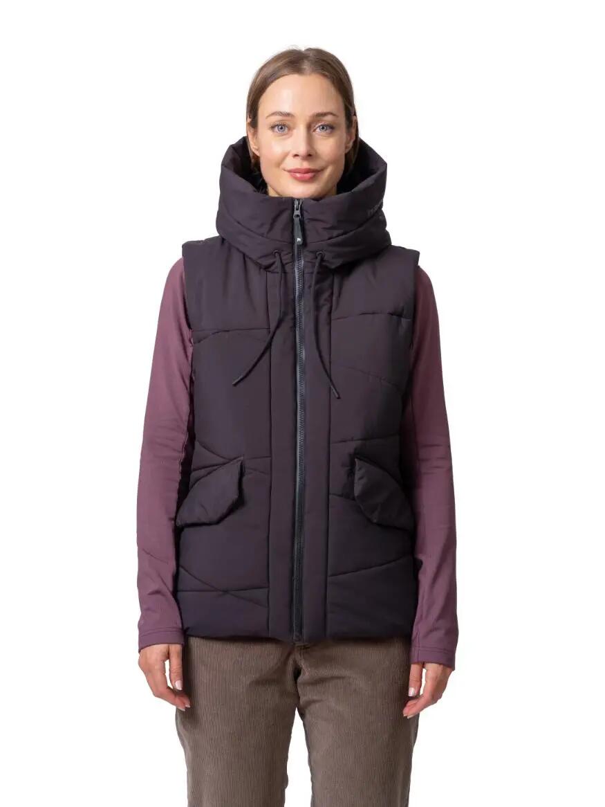 Colete feminino impermeável e com isolamento térmico e capuz Hannah 4/6