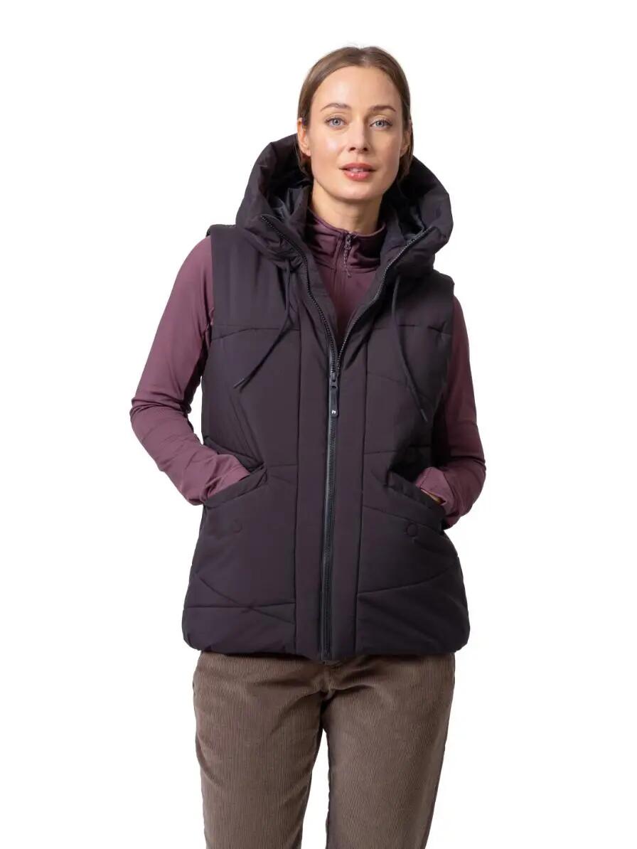 Colete feminino impermeável e com isolamento térmico e capuz Hannah 2/6