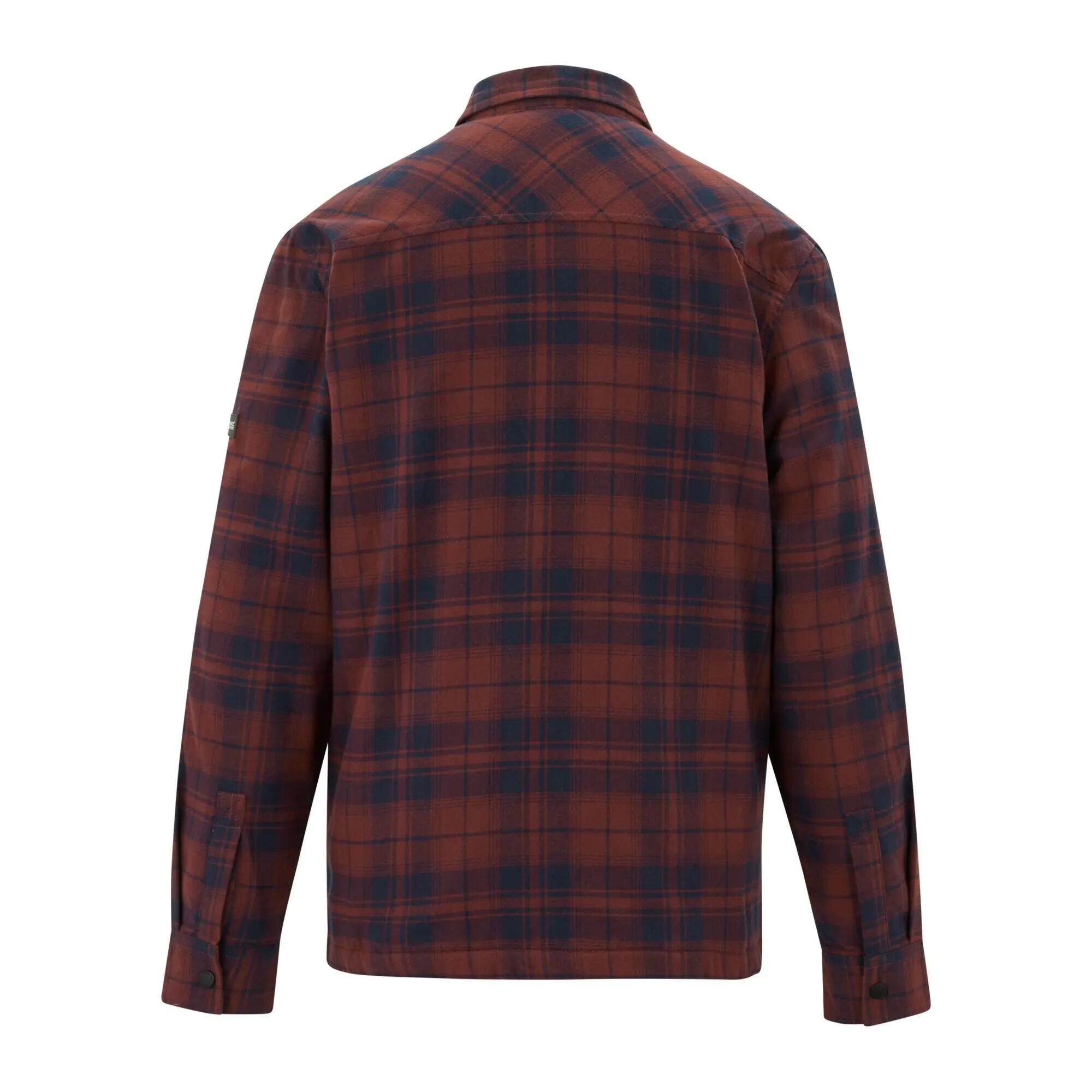Chemise shacket pour homme Spennith, doublée en polaire 2/4