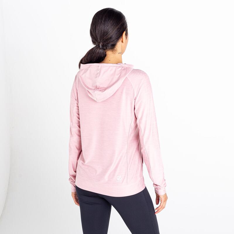 Sprint City Dames Yoga Hoodie - Lichtroze / lichtroze