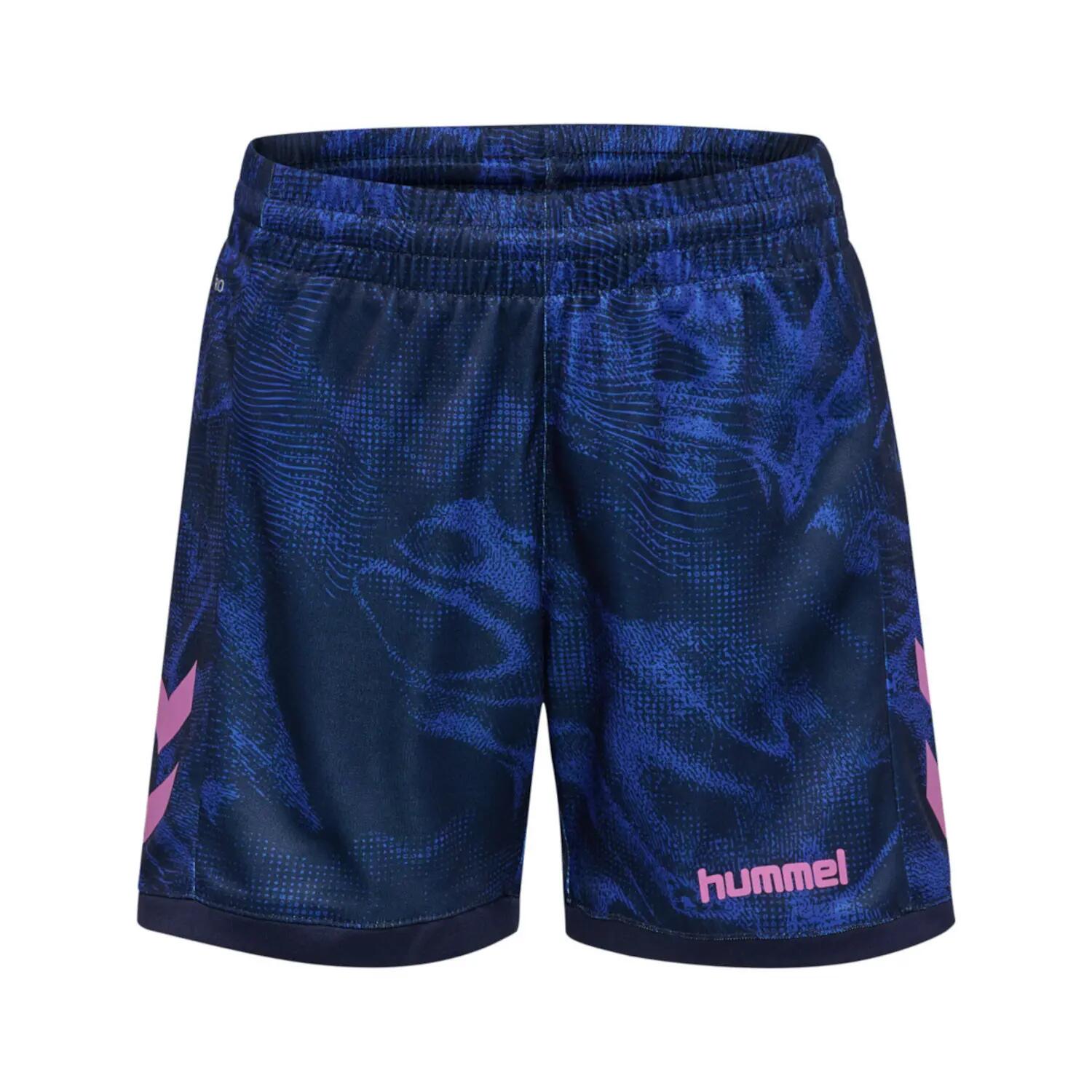 hummel Set hmlBLAZE CLUB 26 Graphic - Poliestere Riciclato - Marine/Dazzling 2/10