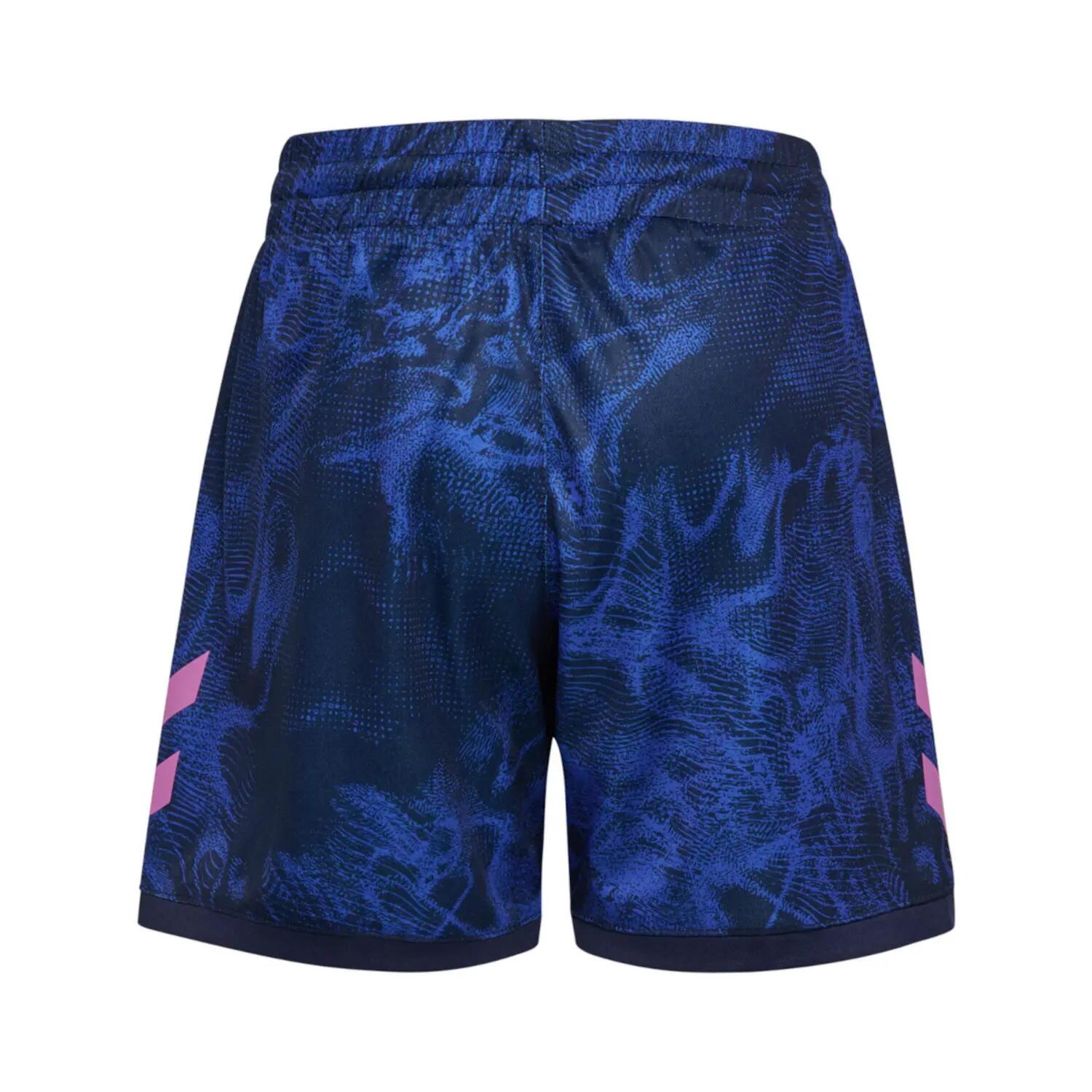 hummel Set hmlBLAZE CLUB 26 Graphic - Poliestere Riciclato - Marine/Dazzling 10/10
