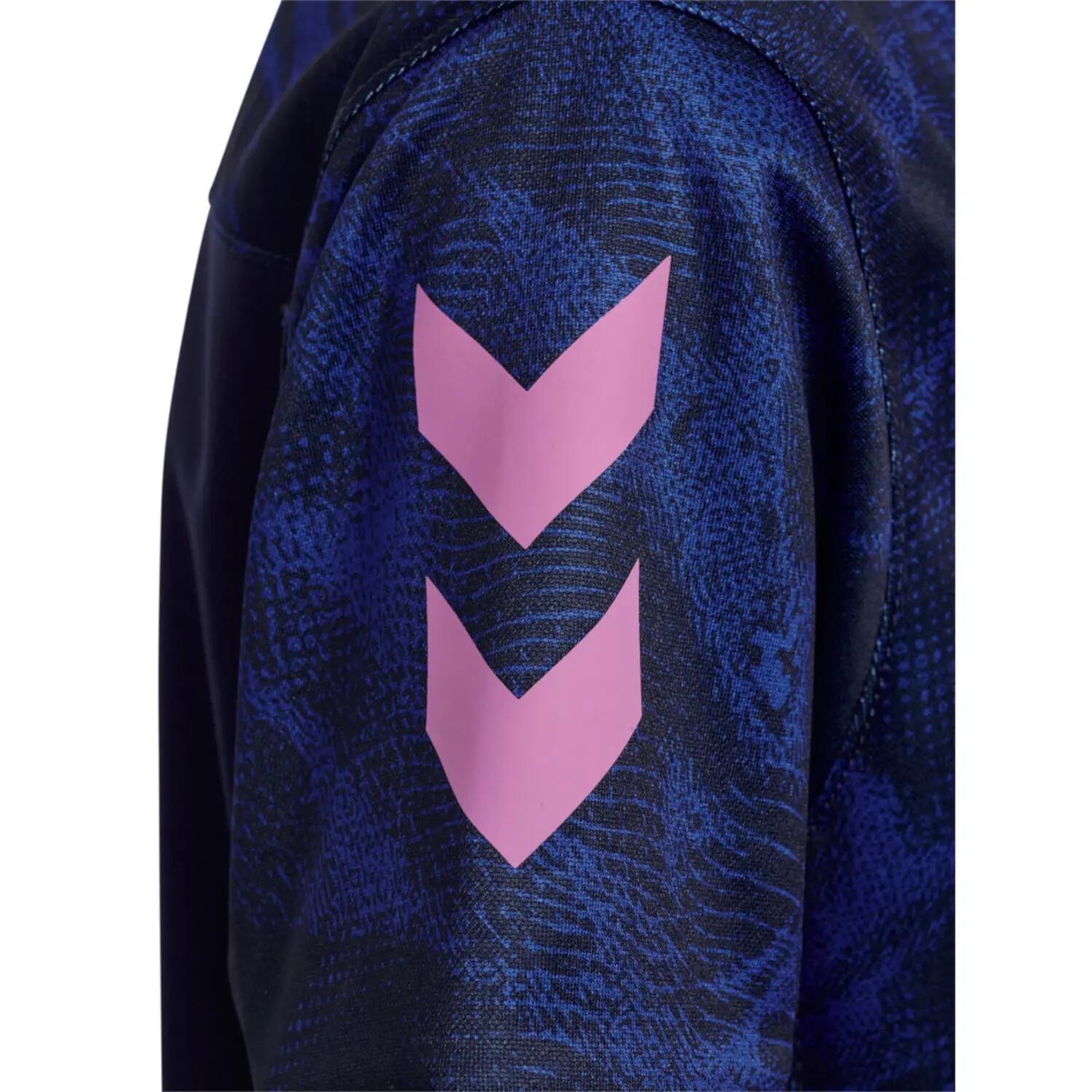 hummel Set hmlBLAZE CLUB 26 Graphic - Poliestere Riciclato - Marine/Dazzling 8/10