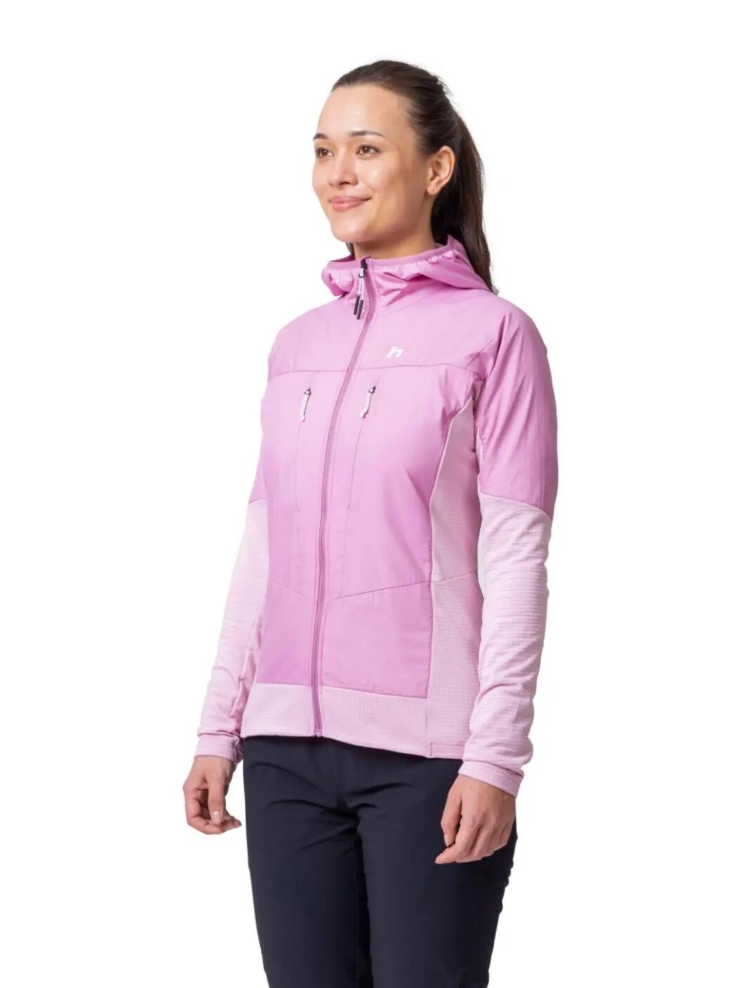 Technischer Hybrid-Fleece-Hoodie für Damen „Hannah“ 6/6