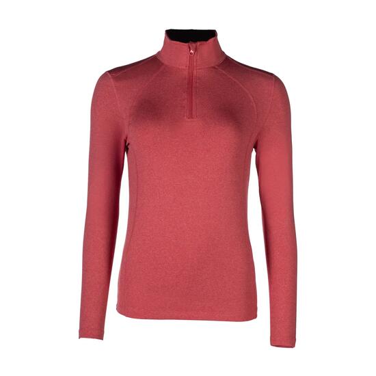 Maillot équitation manches longues fille HKM Essentials Winter