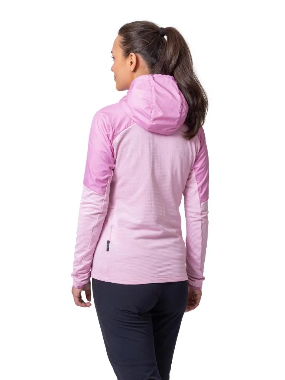 Technischer Hybrid-Fleece-Hoodie für Damen „Hannah“ 5/6