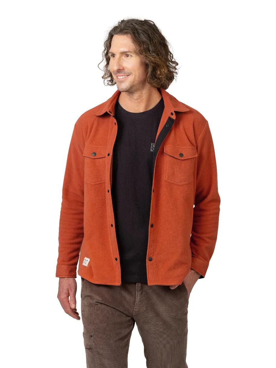 Herren-Fleece-Overshirt „Hannah“ 2/6