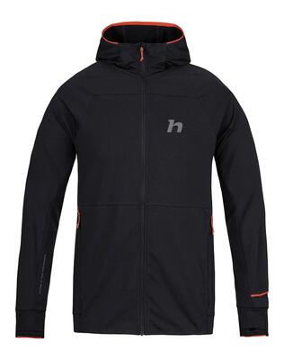 Hannah: fleece-sweatshirt met capuchon en stretch voor heren