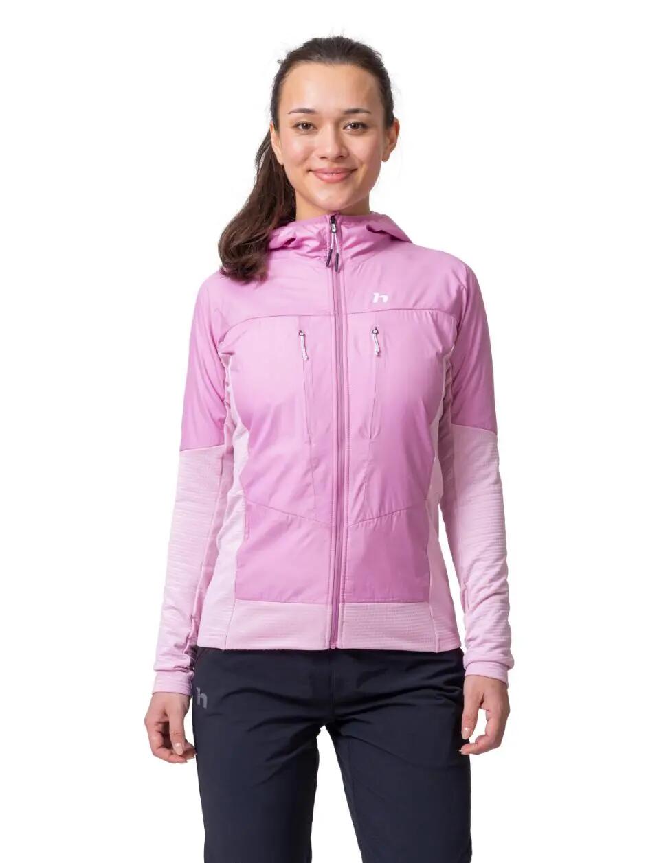 Technischer Hybrid-Fleece-Hoodie für Damen „Hannah“ 4/6