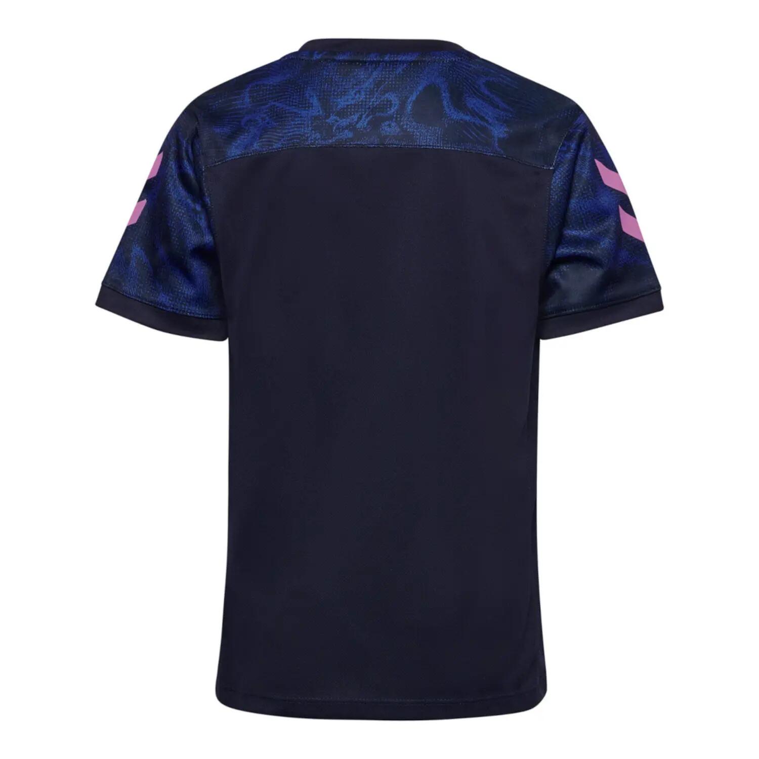 hummel Set hmlBLAZE CLUB 26 Graphic - Poliestere Riciclato - Marine/Dazzling 6/10