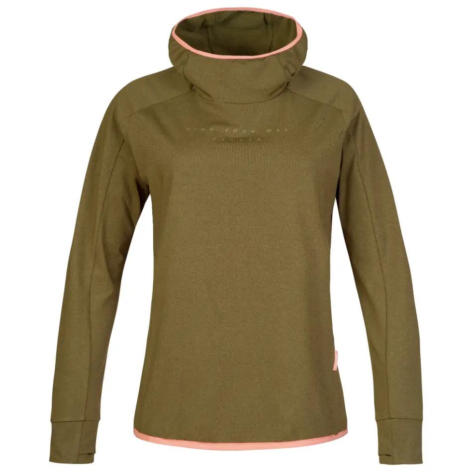 Women's Stretch Hooded Fleece Sweatshirt Hannah