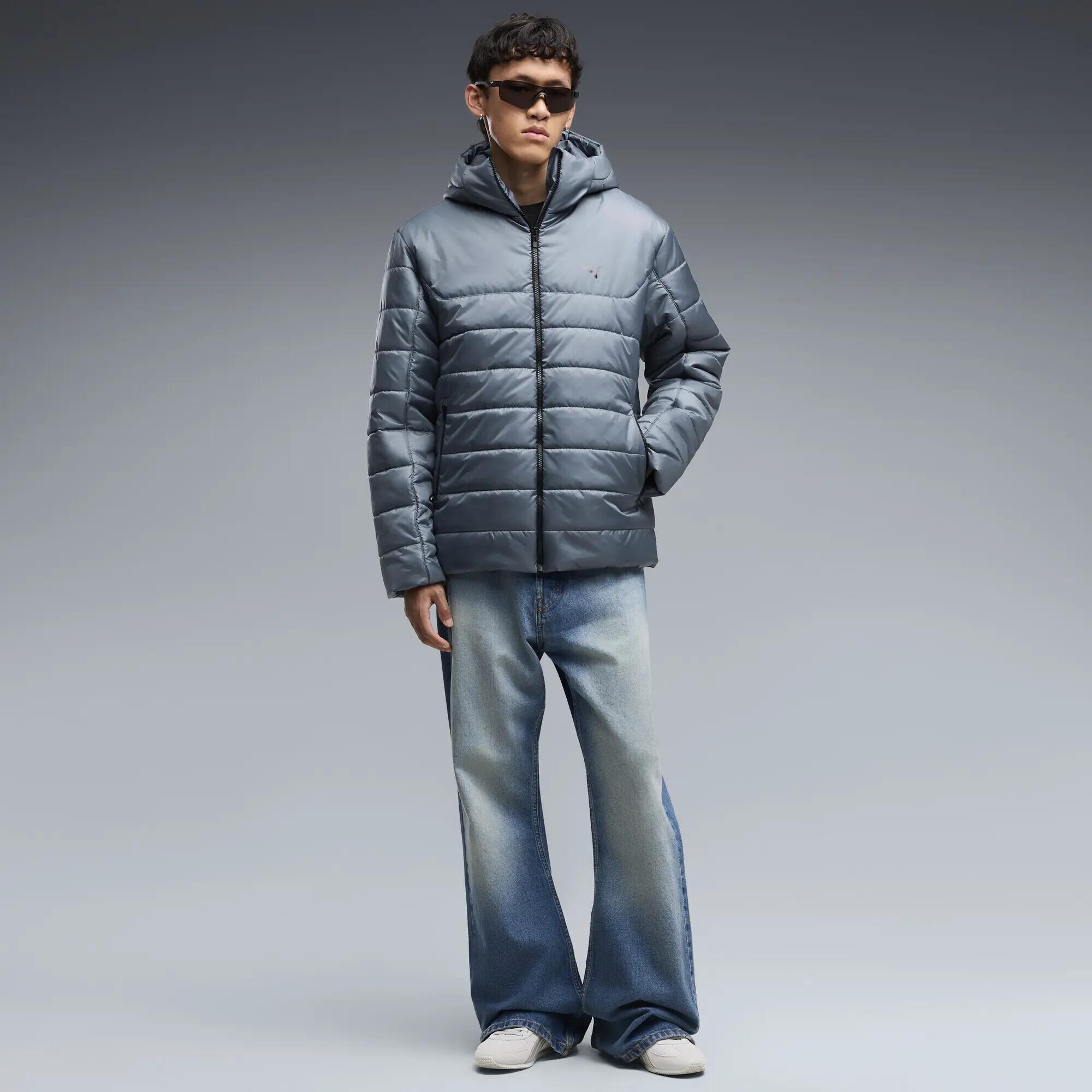 Casaco acolchoado homem capuz, bolsos com fecho Essentials PUMA 4/5