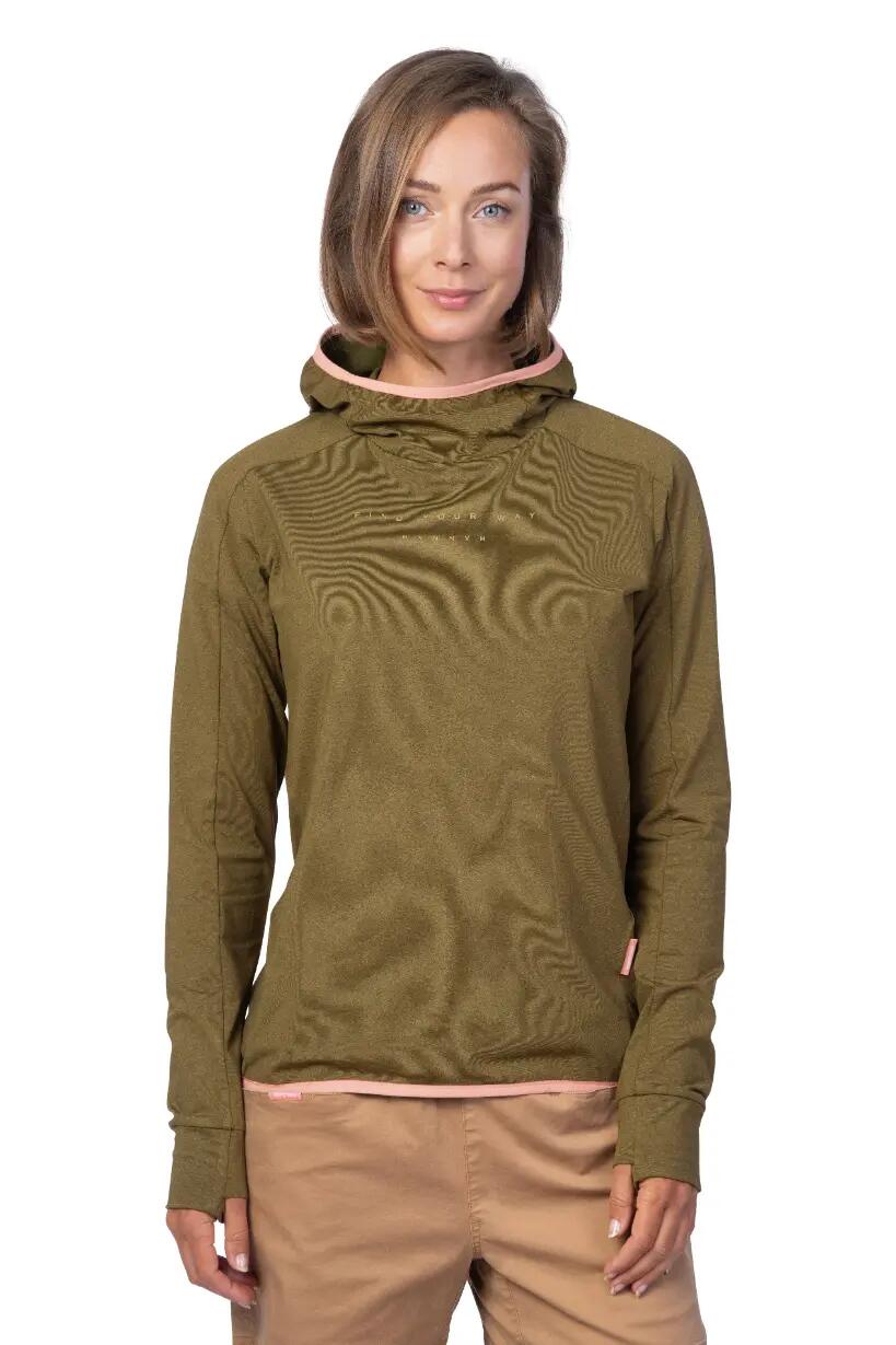 Sweat-shirt en polaire extensible à capuche pour femme « Hannah » 7/7