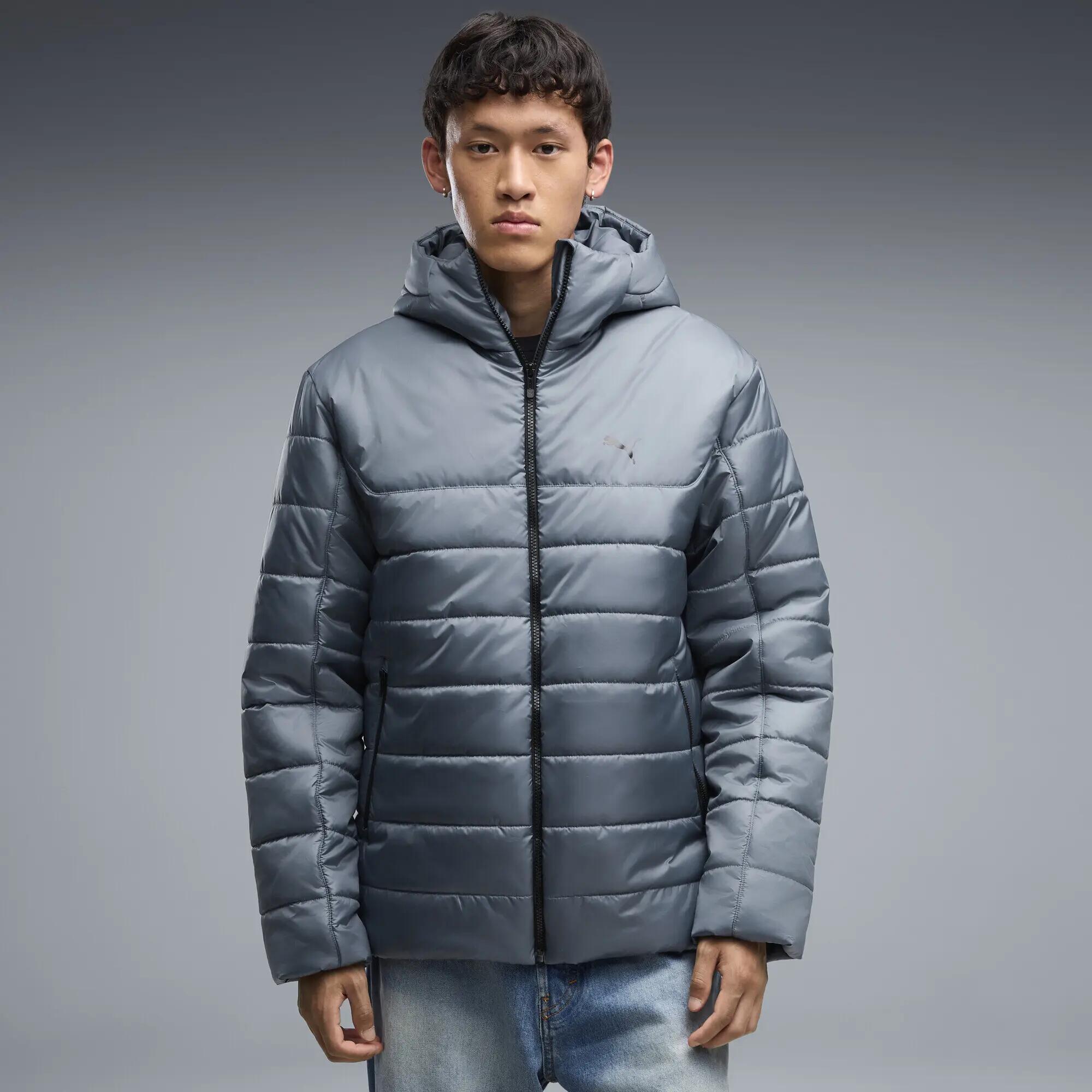Casaco acolchoado homem capuz, bolsos com fecho Essentials PUMA 2/5