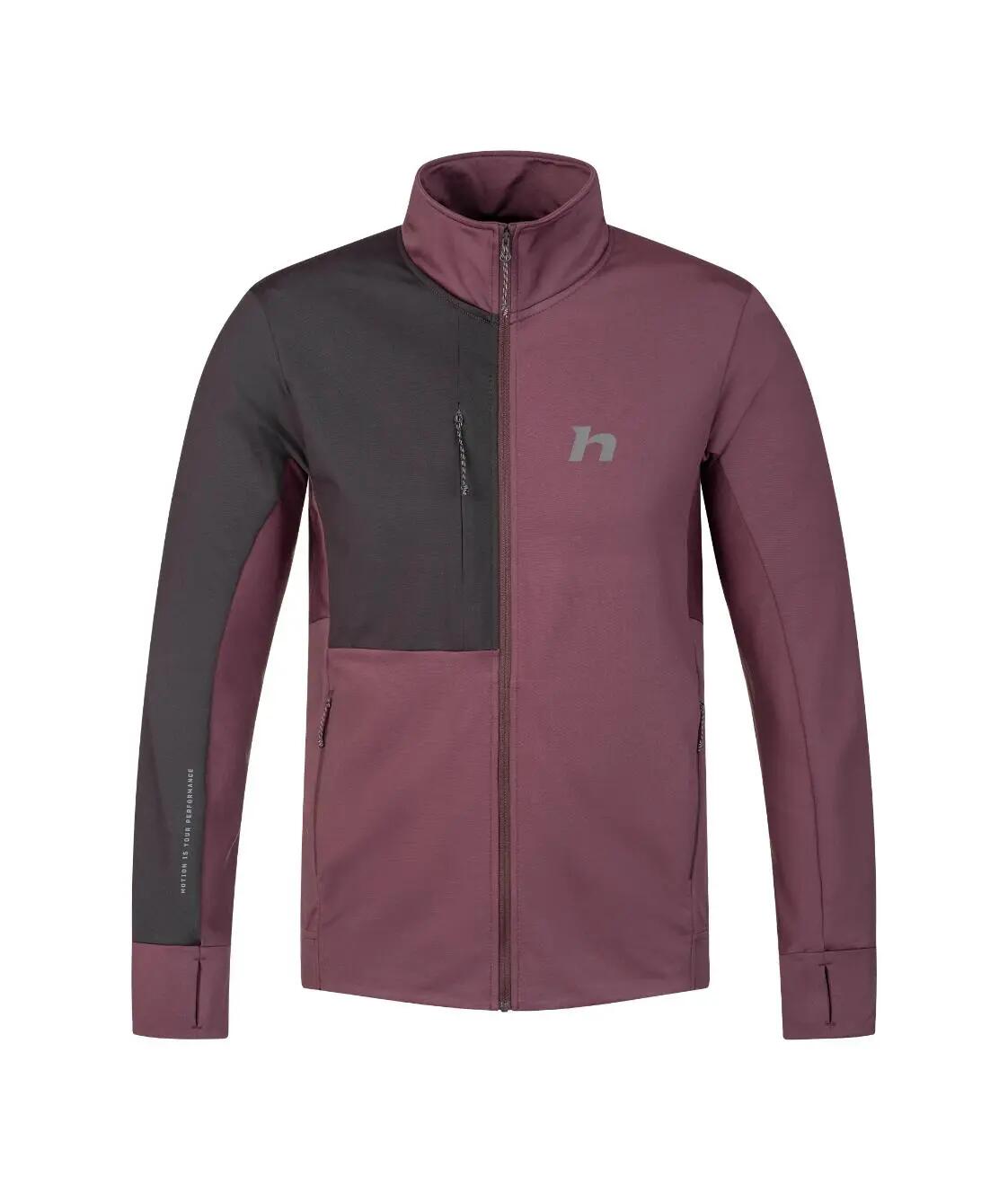 Herren-Sweatshirt „Hannah“ aus elastischem Funktionsfleece 1/7