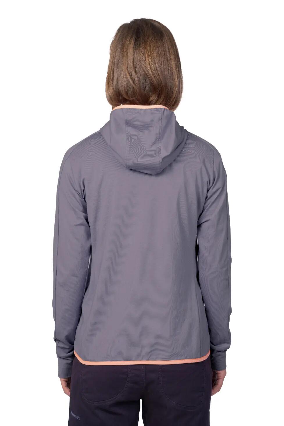 Damen-Fleece-Sweatshirt mit Kapuze und Stretch-Anteil „Hannah“ 4/7