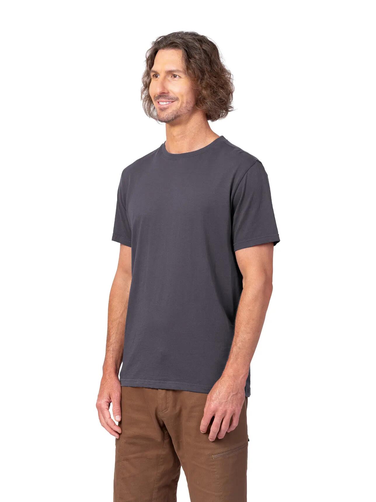 T-shirt masculina de algodão de corte comprido Hannah 6/7