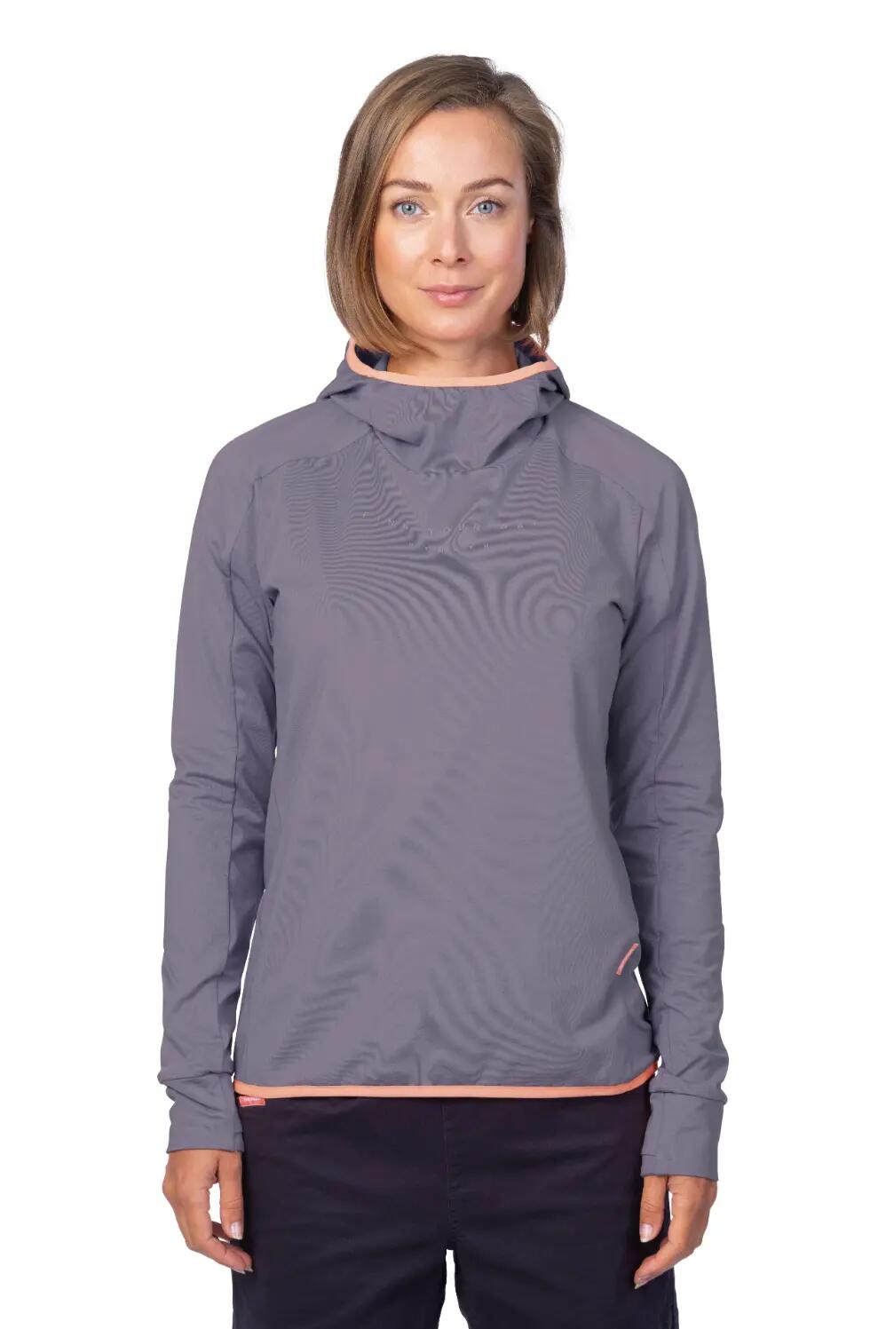 Damen-Fleece-Sweatshirt mit Kapuze und Stretch-Anteil „Hannah“ 3/7