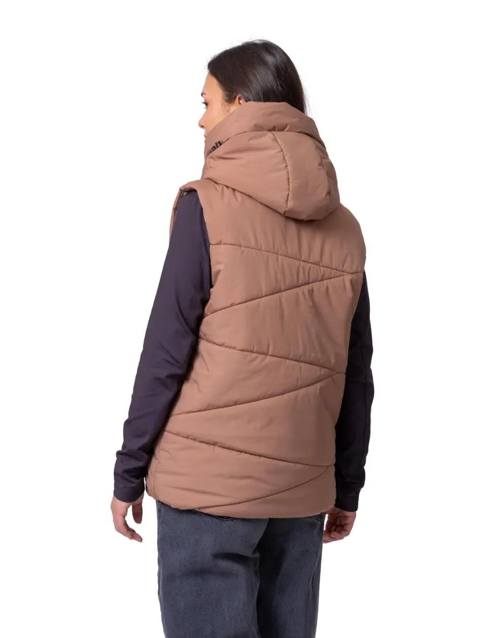 Colete feminino impermeável e com isolamento térmico e capuz Hannah 5/7