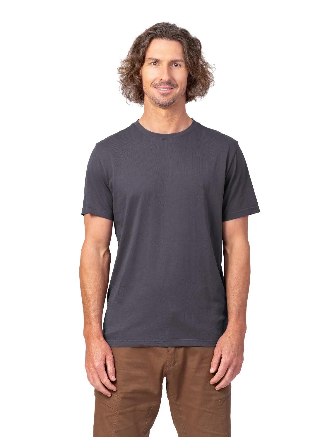 T-shirt masculina de algodão de corte comprido Hannah 4/7