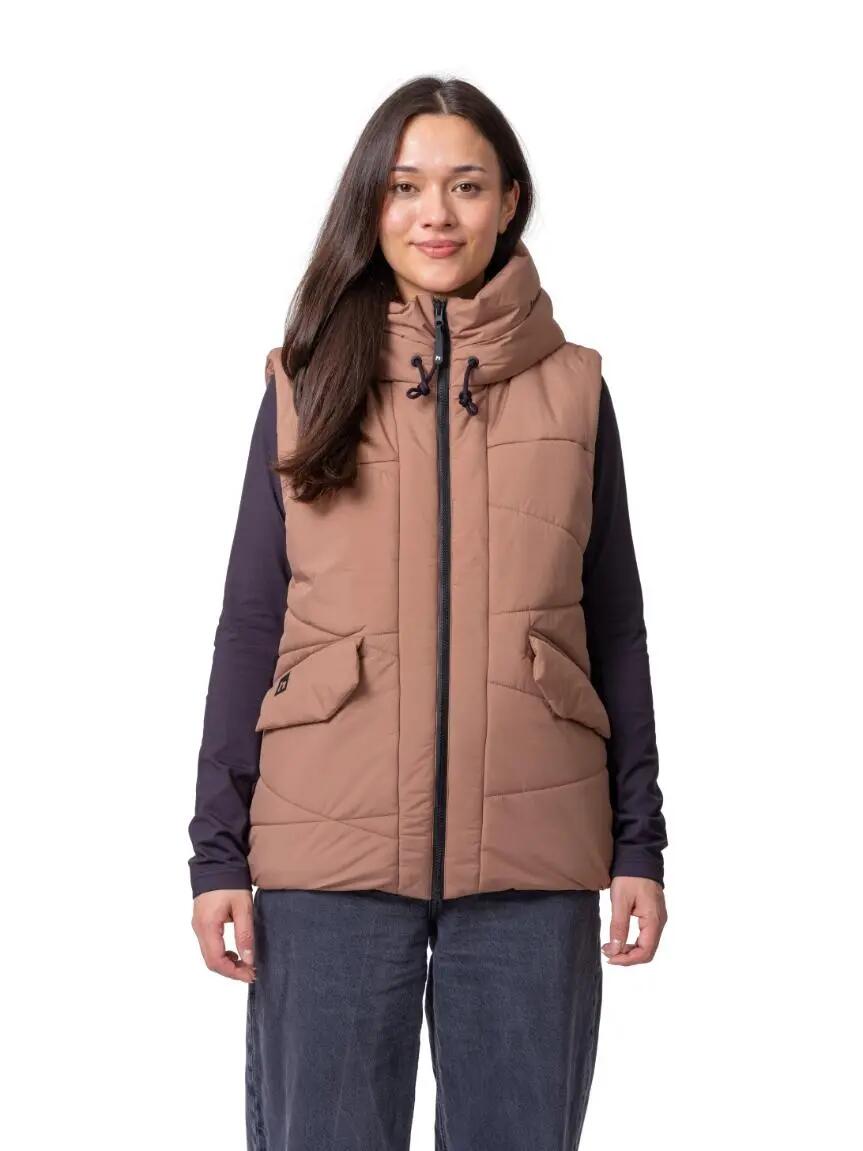 Colete feminino impermeável e com isolamento térmico e capuz Hannah 4/7